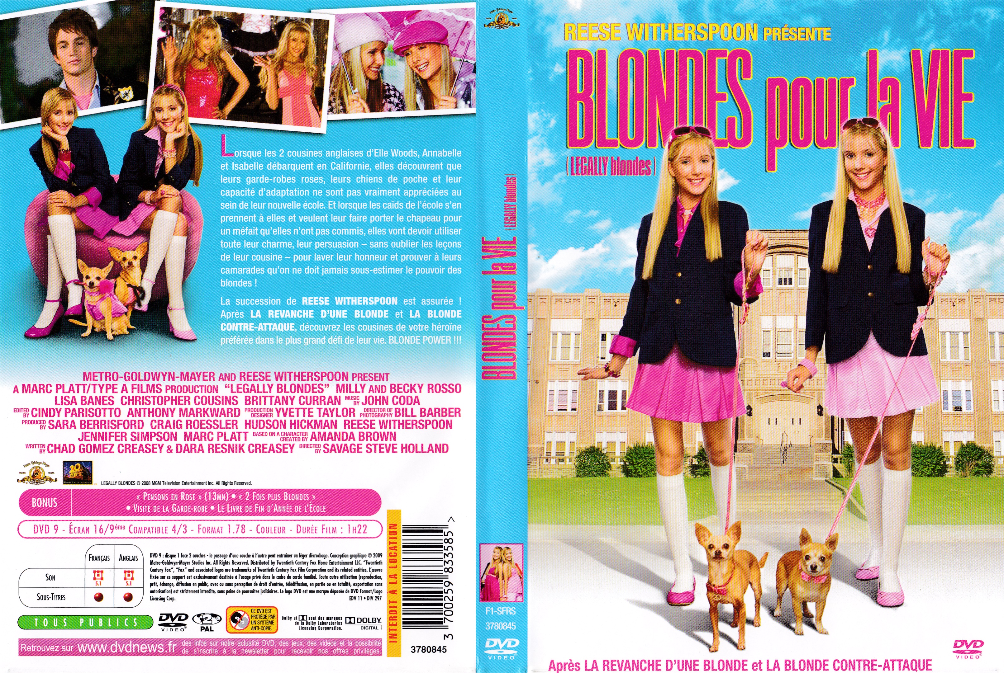 Jaquette DVD Blondes pour la vie