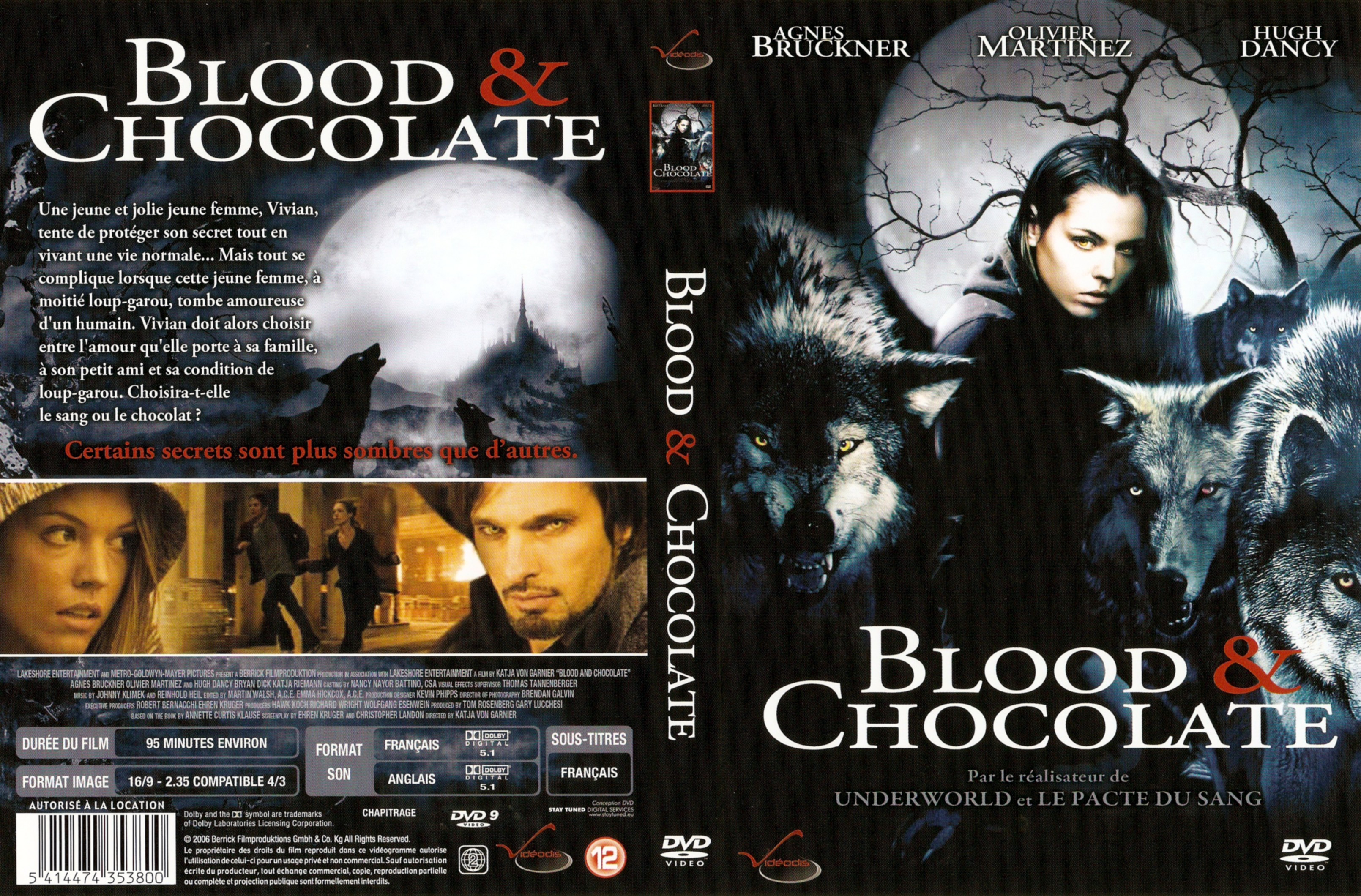 Jaquette DVD Blood & Chocolate