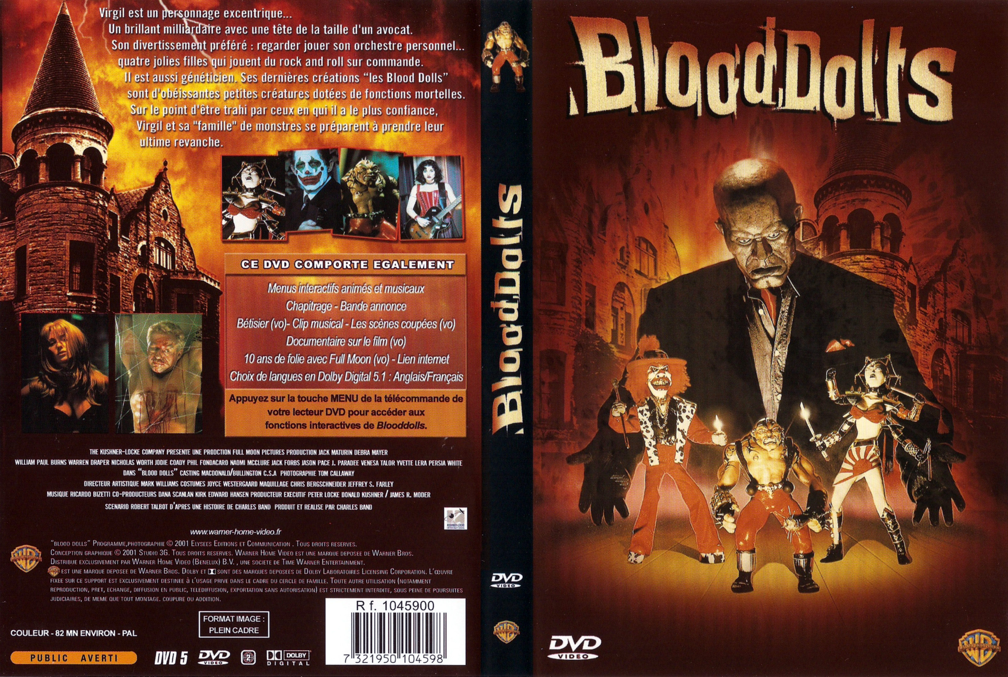 Jaquette DVD Blood Dolls