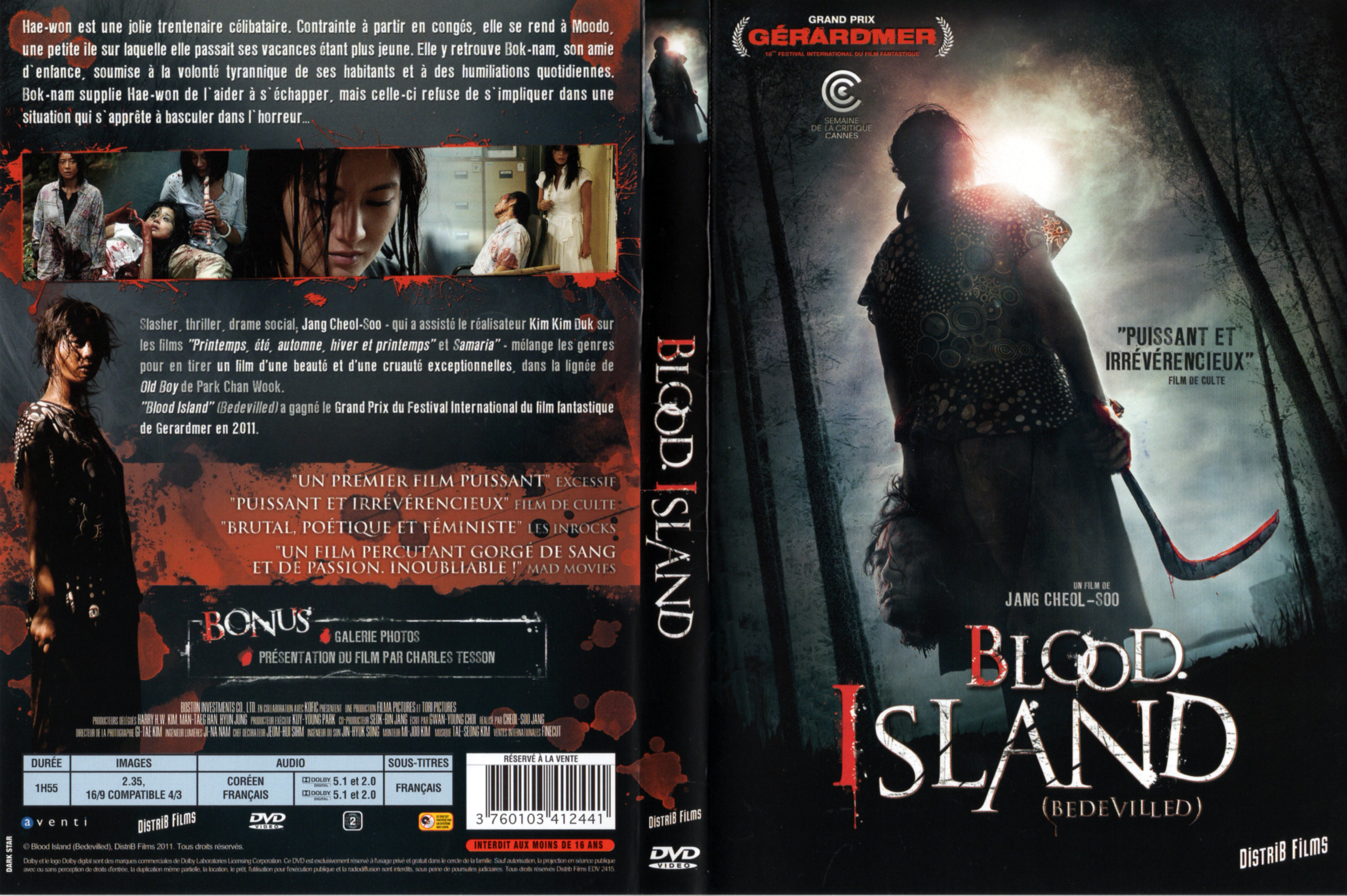 Jaquette DVD Blood island