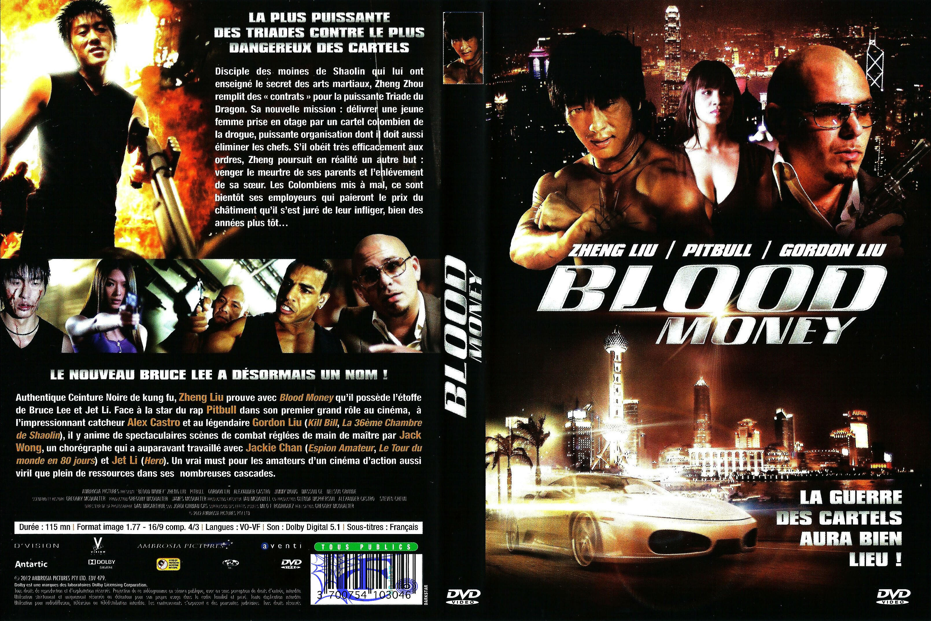 Jaquette DVD Blood money (2013)