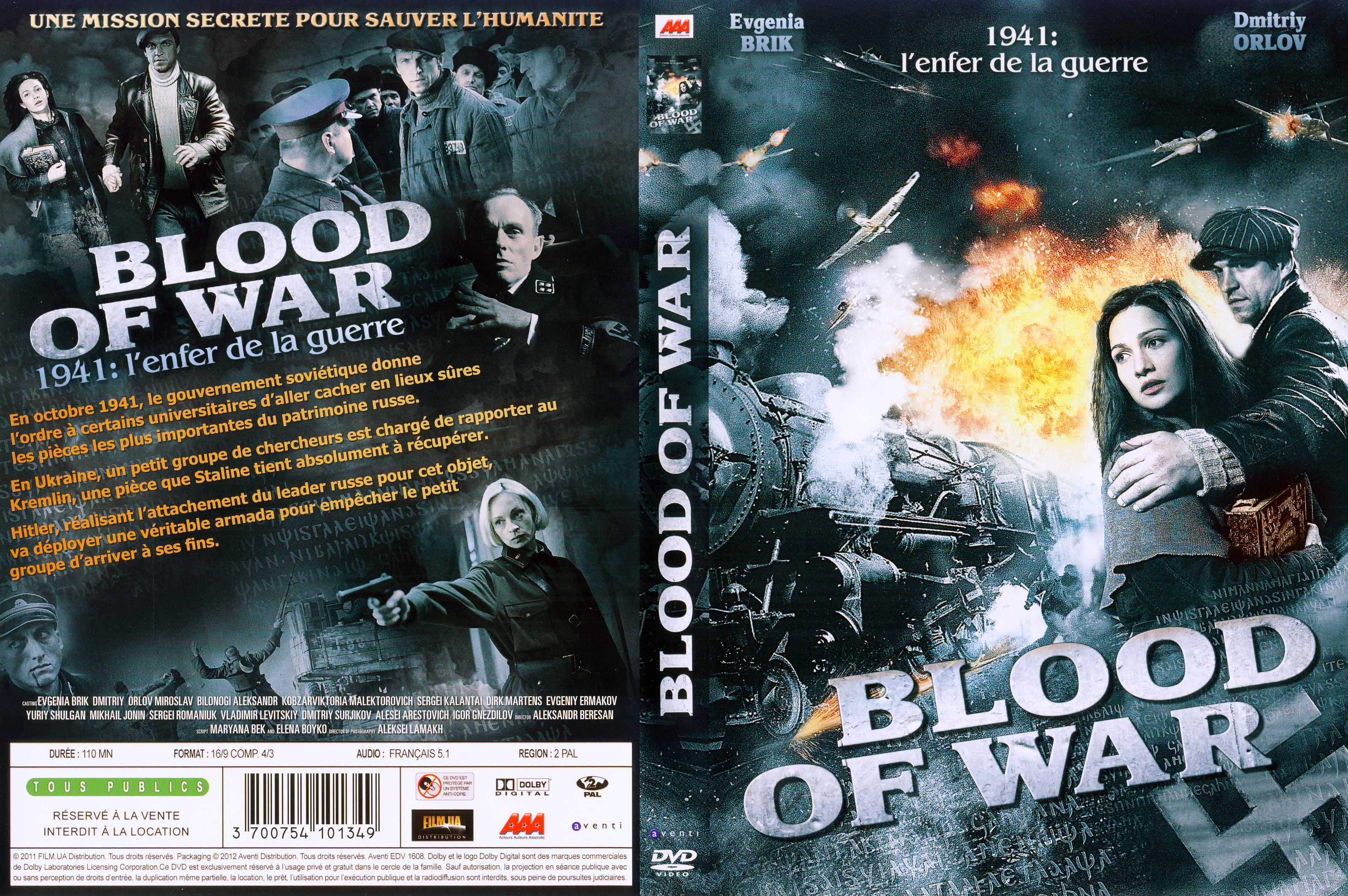 Jaquette DVD Blood of war