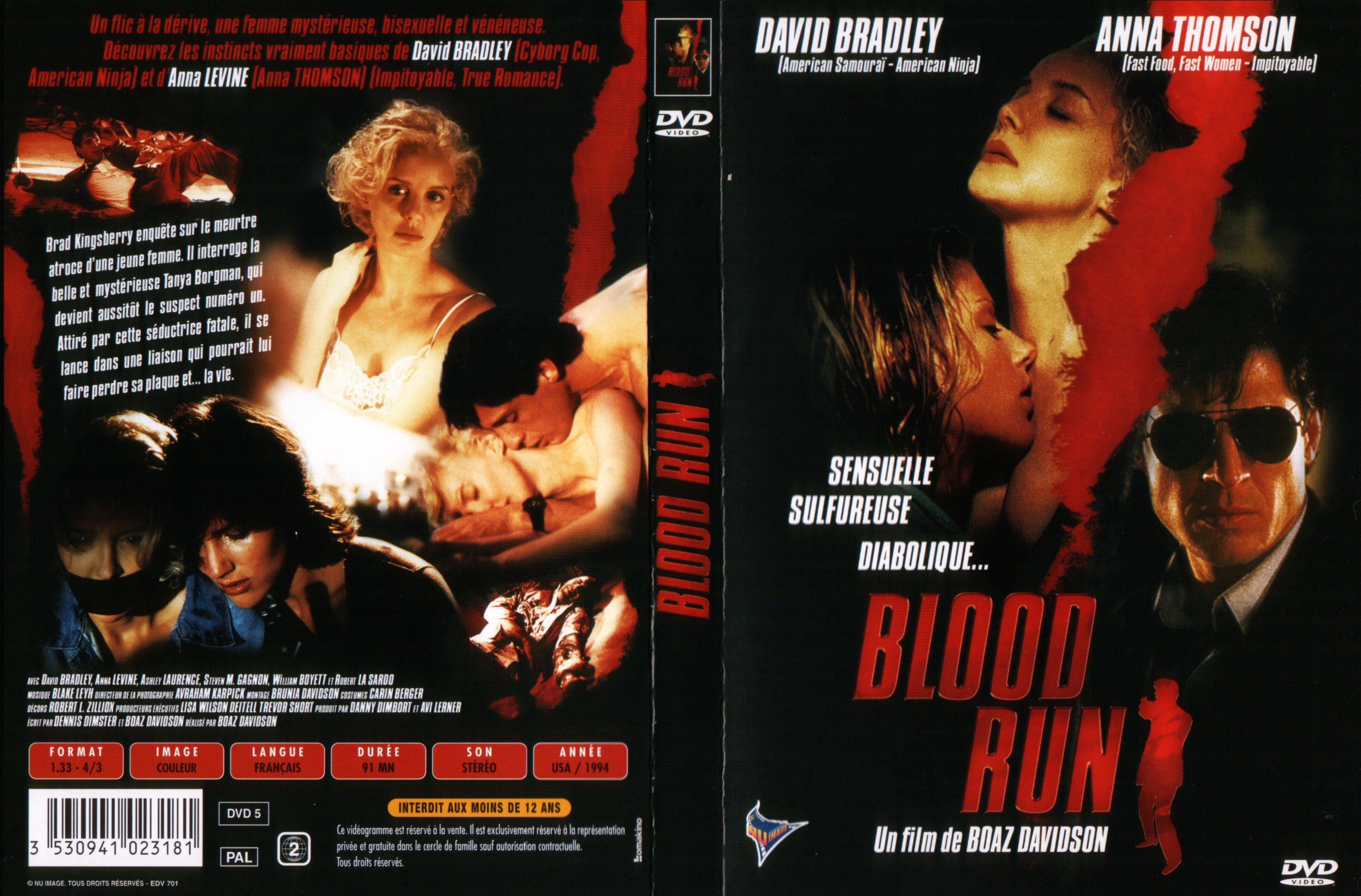 Jaquette DVD Blood run