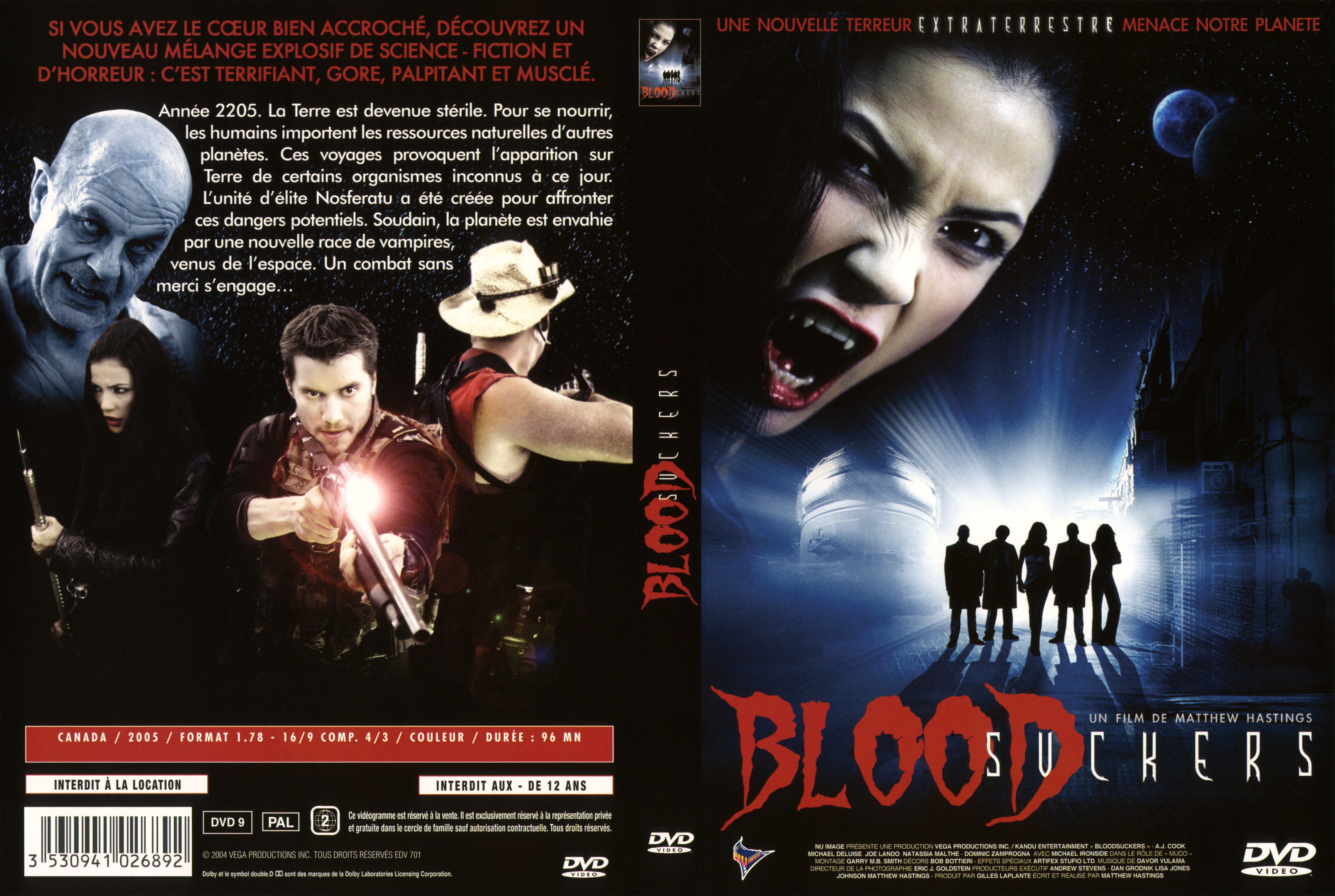 Jaquette DVD Blood suckers