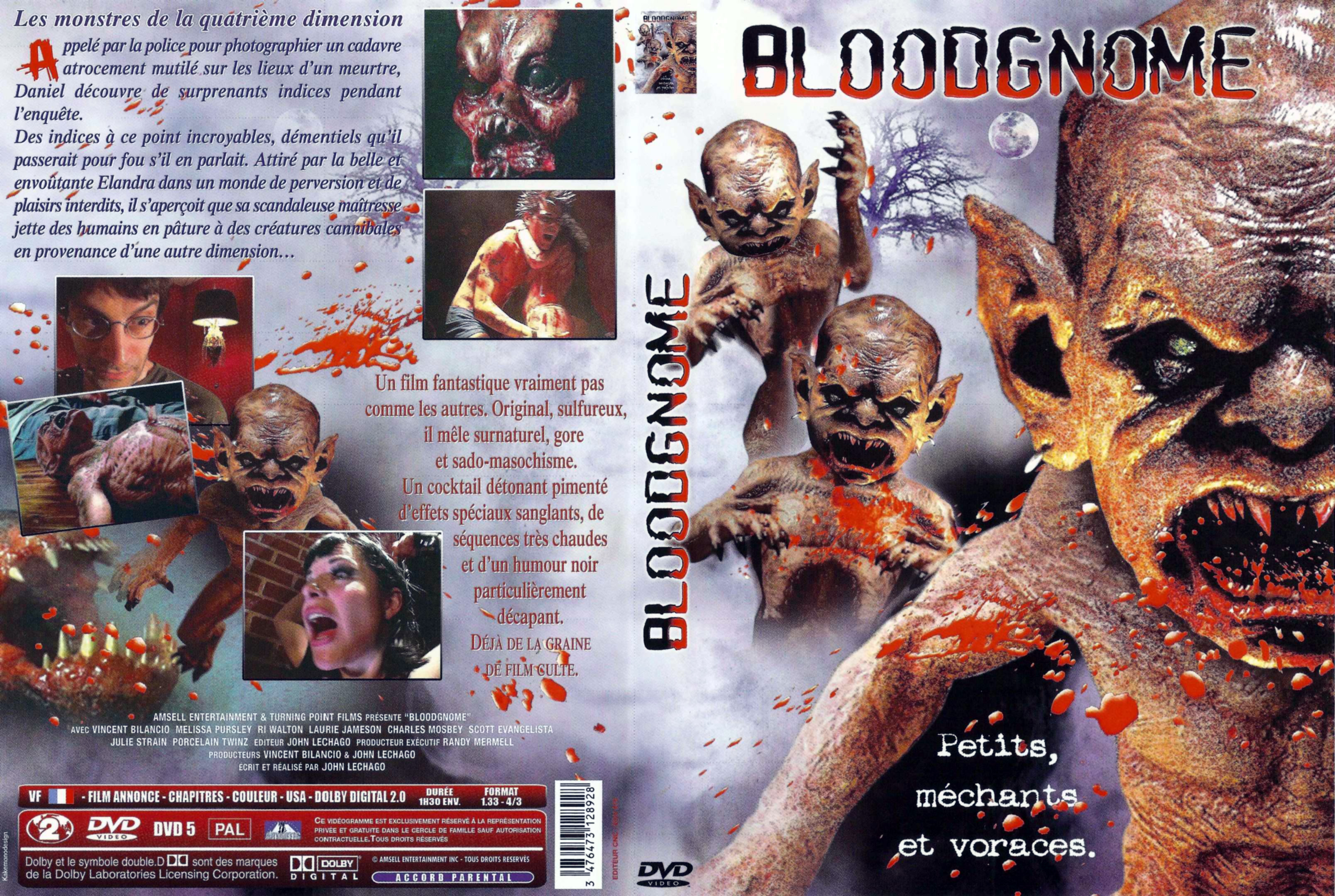 Jaquette DVD Bloodgnome