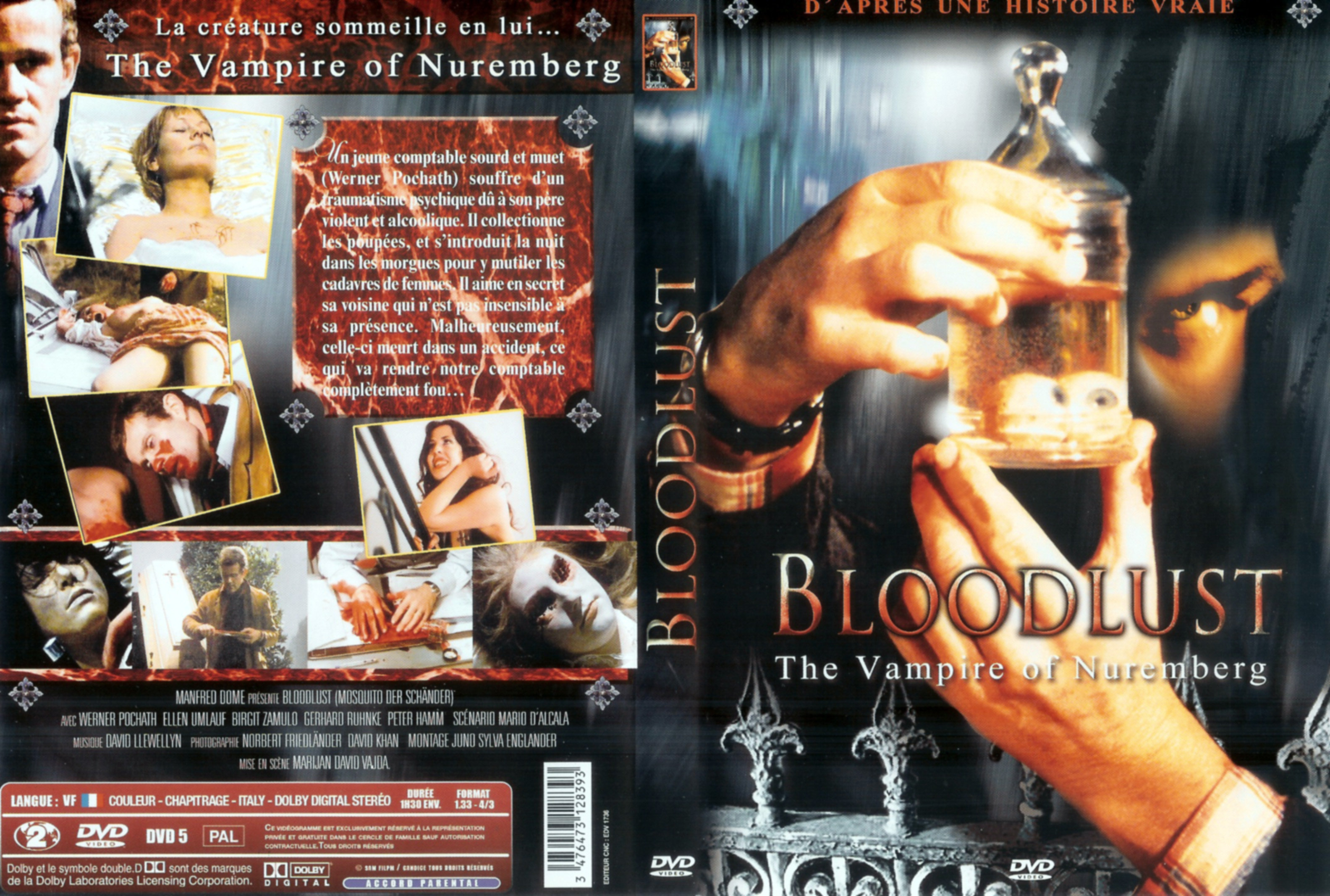 Jaquette DVD Bloodlust