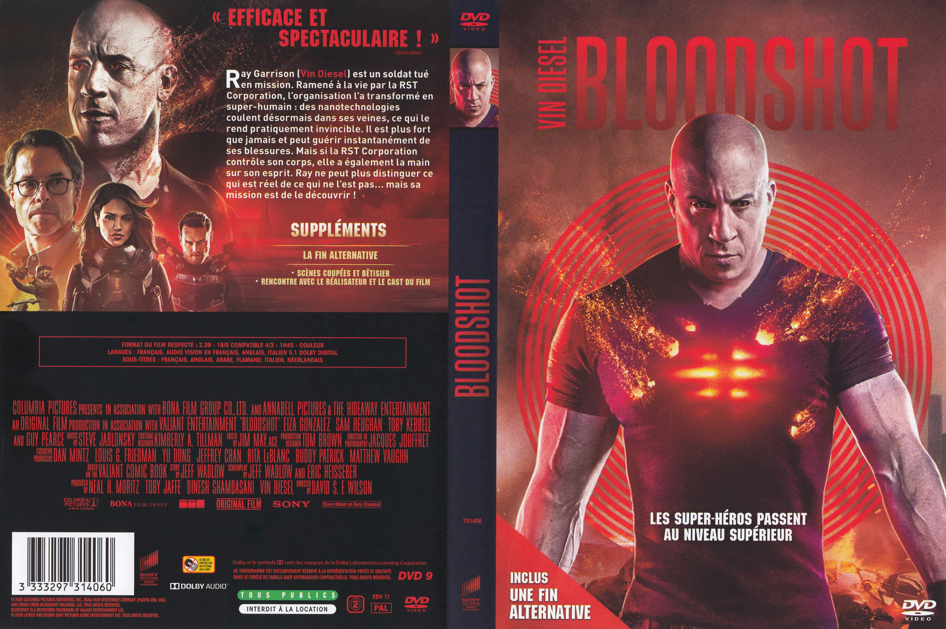 Jaquette DVD Bloodshot