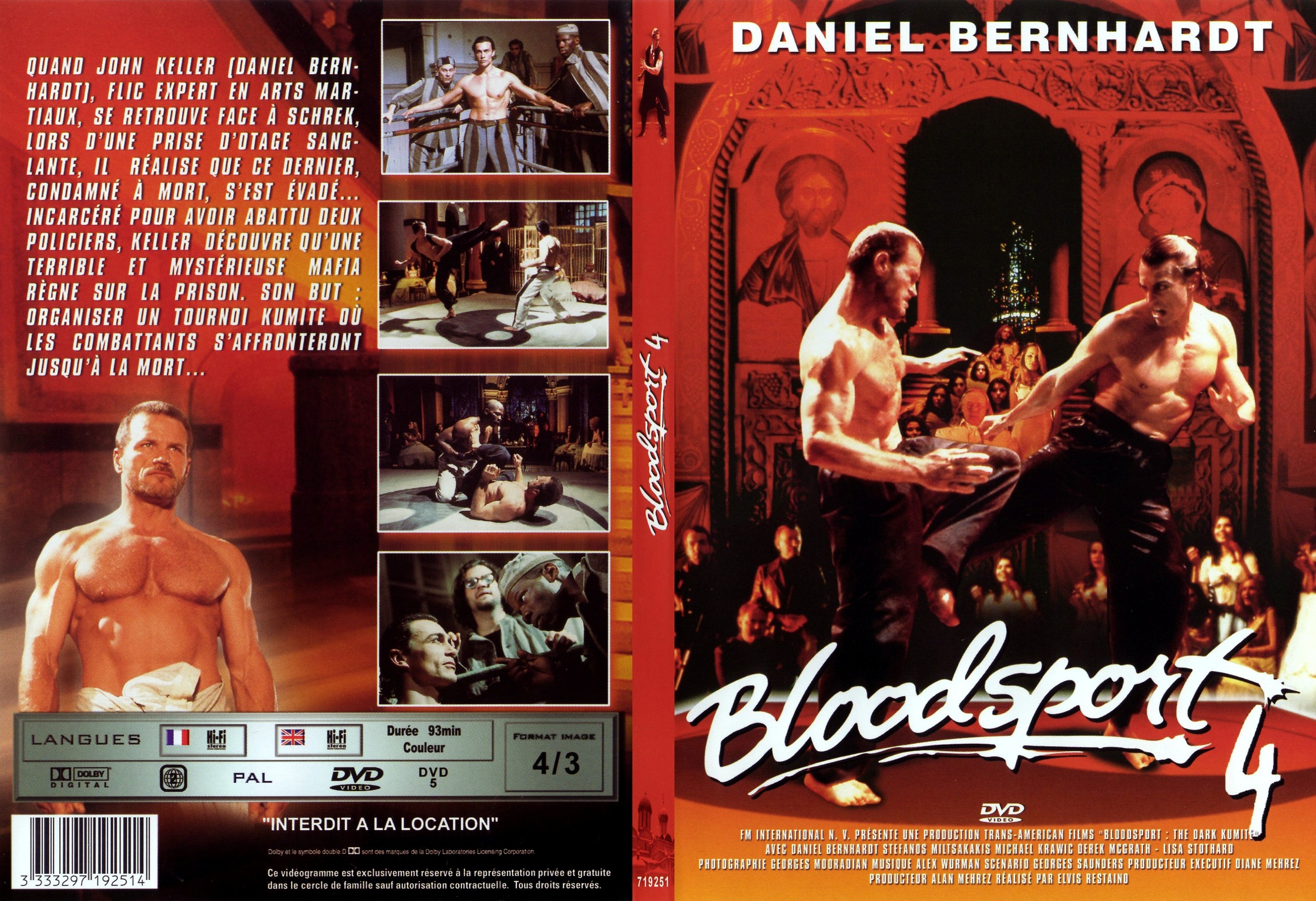 Jaquette DVD Bloodsport 4 - SLIM