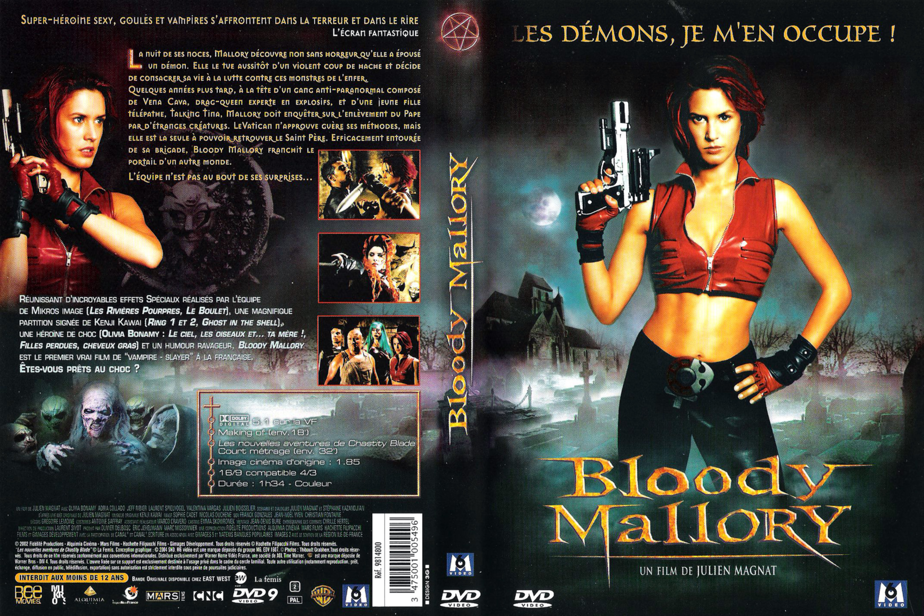 Jaquette DVD Bloody Mallory v2