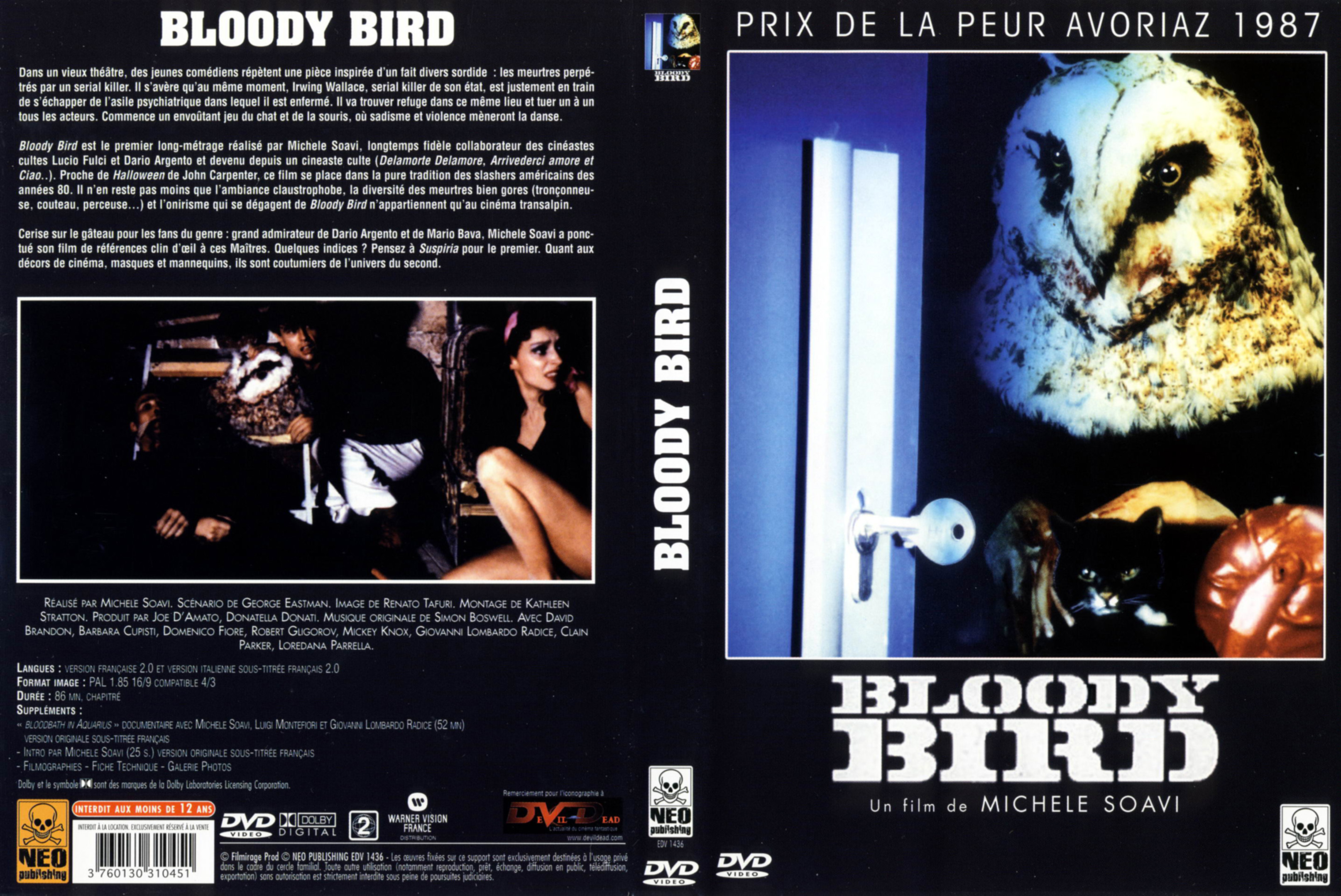 Jaquette DVD Bloody bird