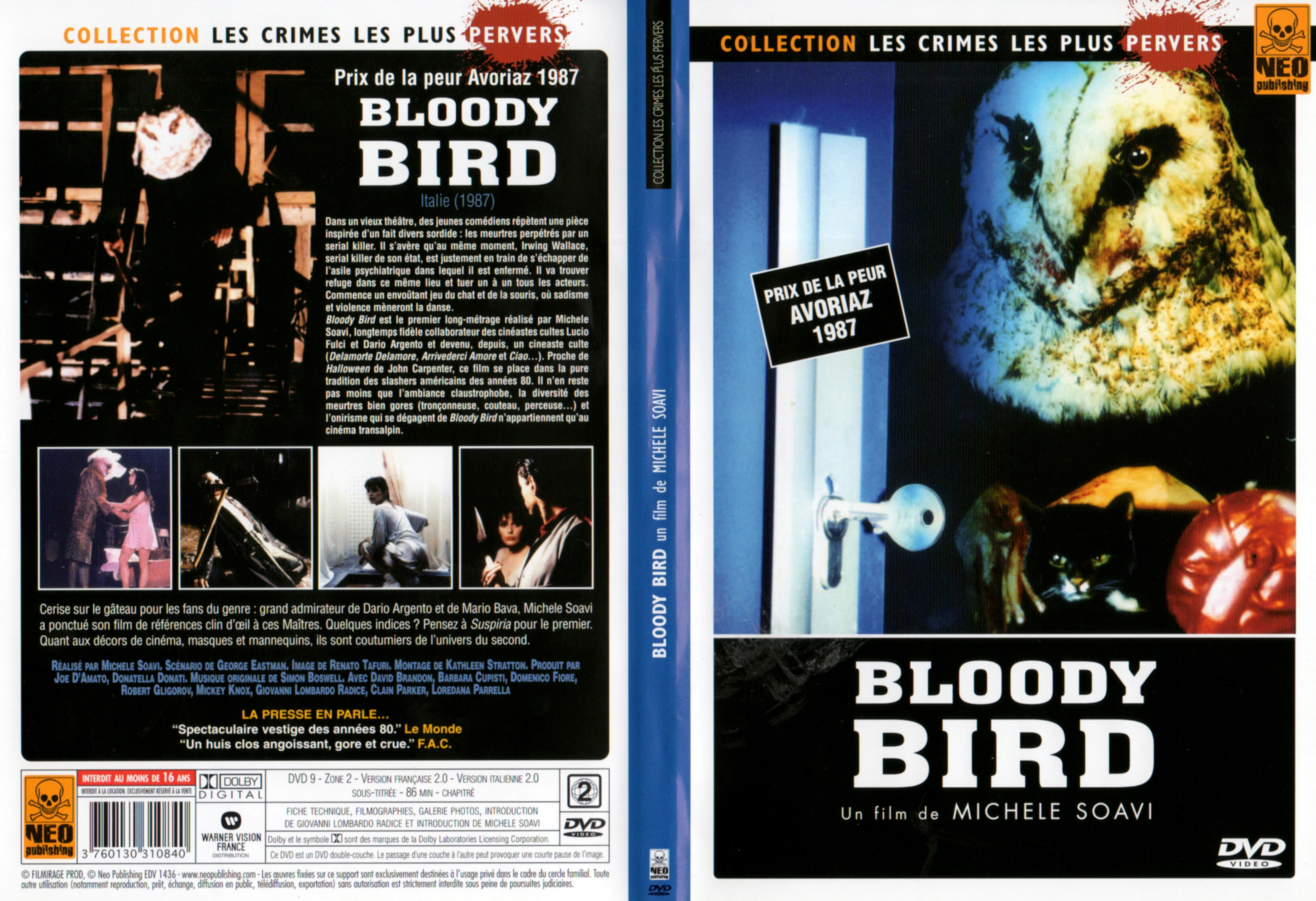 Jaquette DVD Bloody bird v2