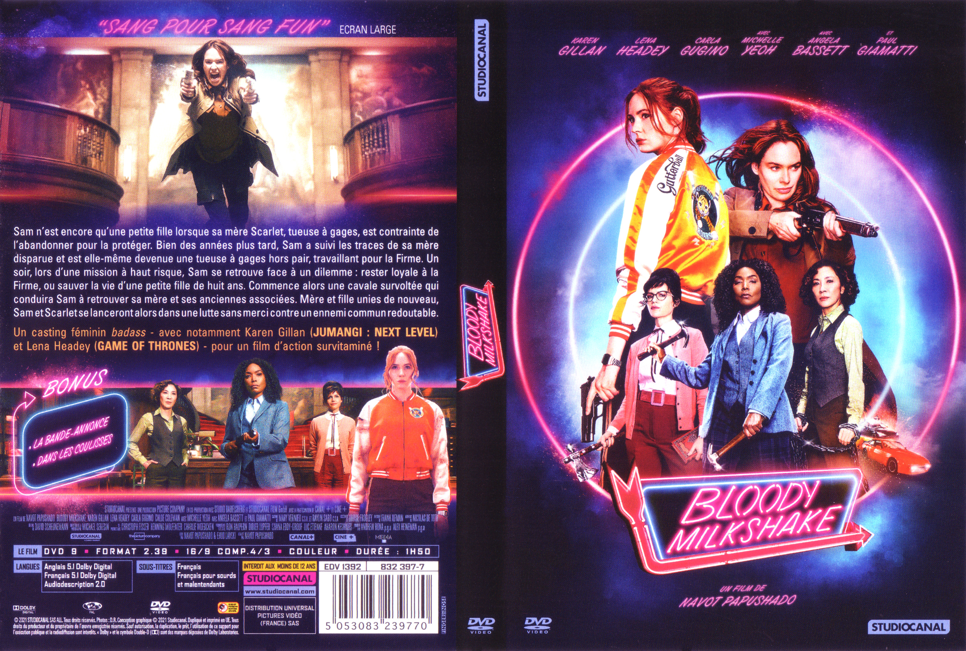 Jaquette DVD Bloody milkshake