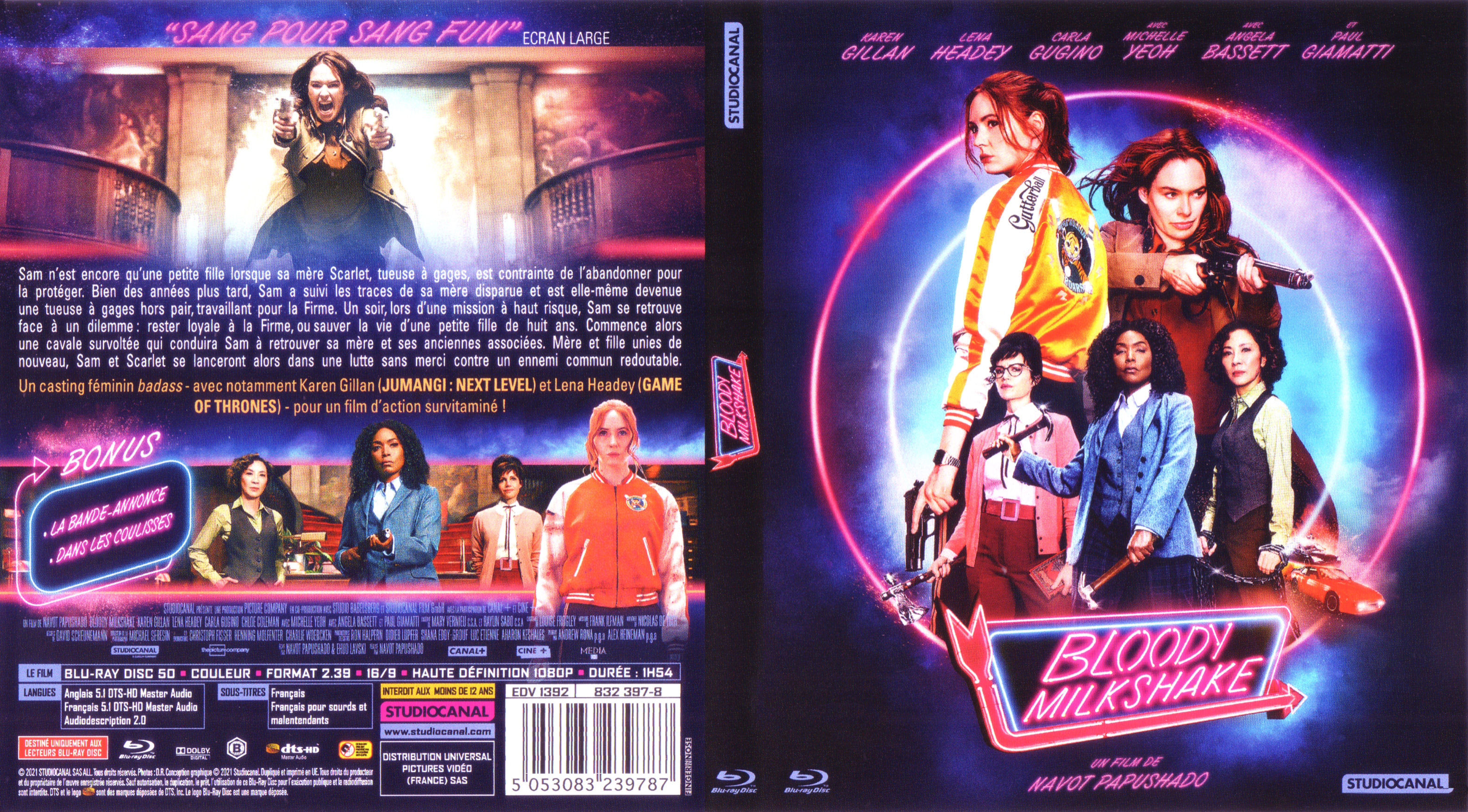 Jaquette DVD Bloody milkshake (BLU-RAY)