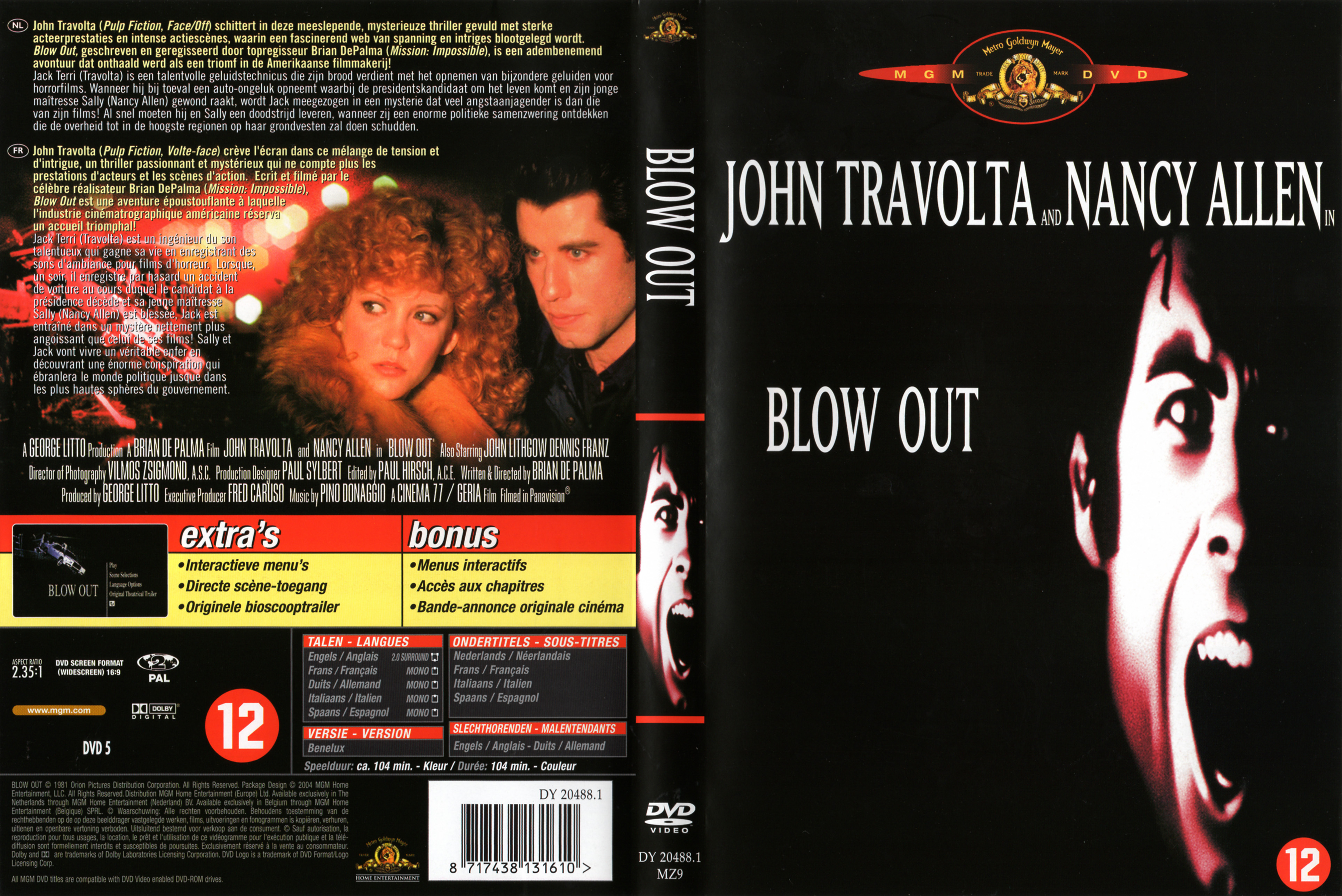 Jaquette DVD Blow out v2