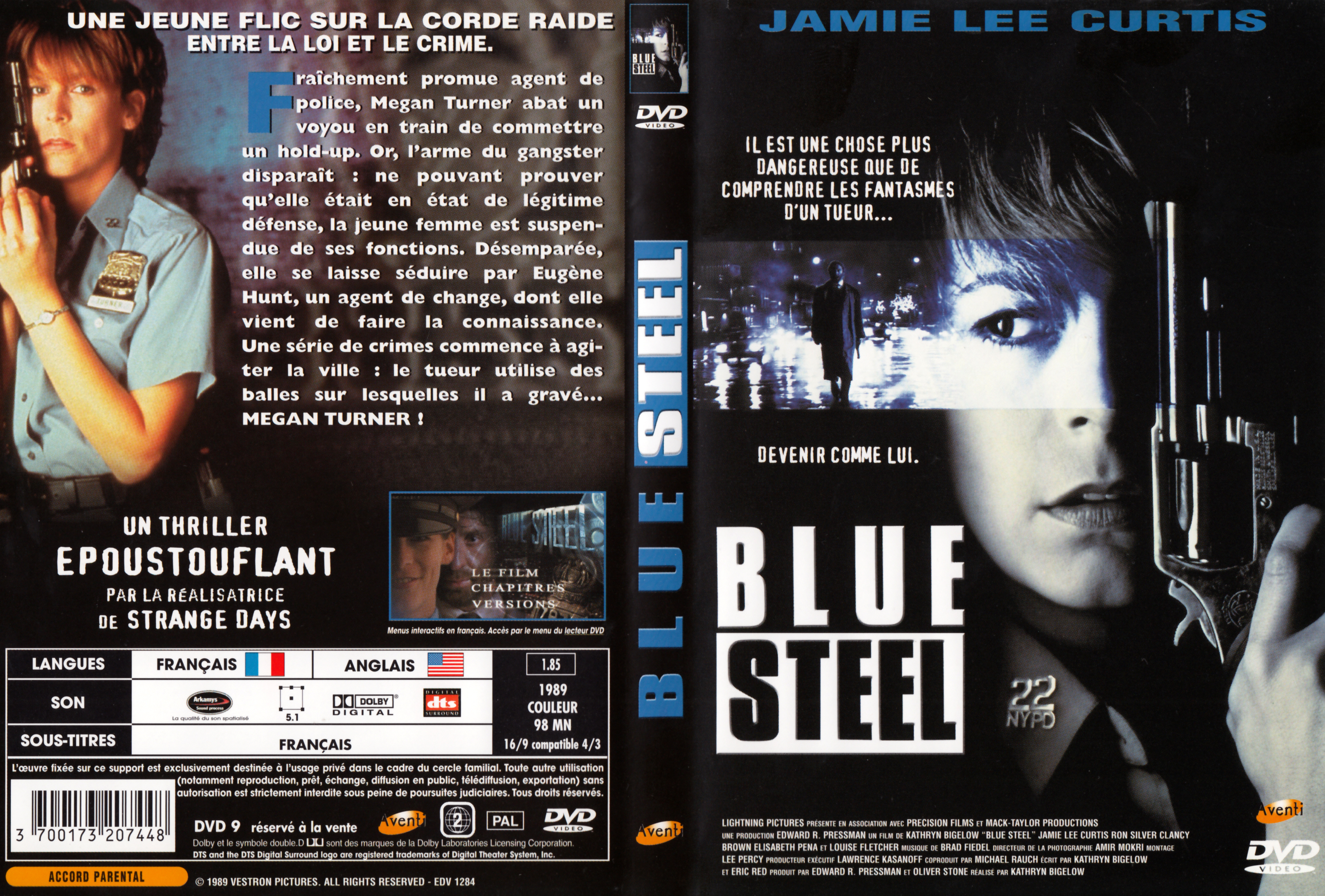 Jaquette DVD Blue Steel