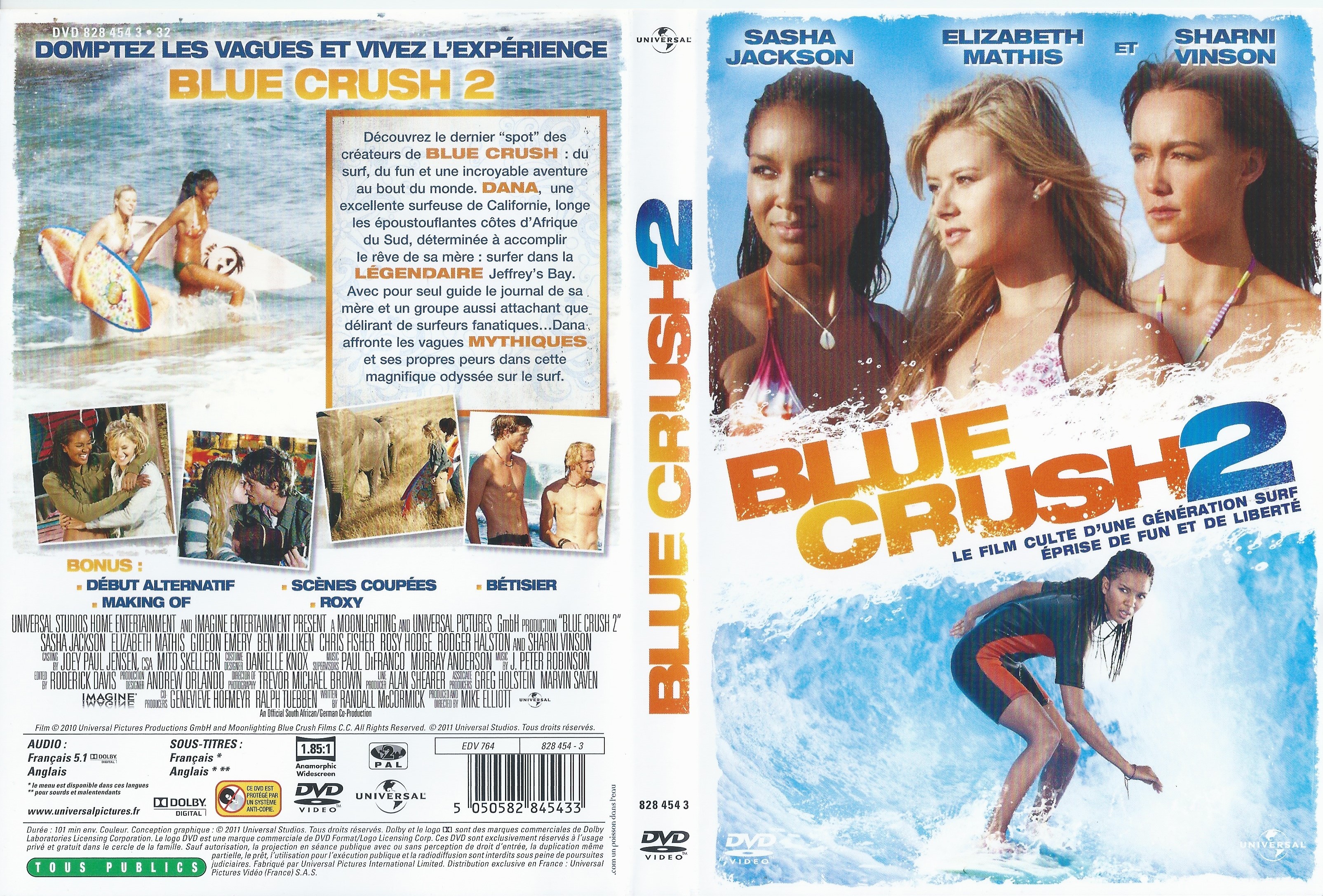 Jaquette DVD Blue crush 2