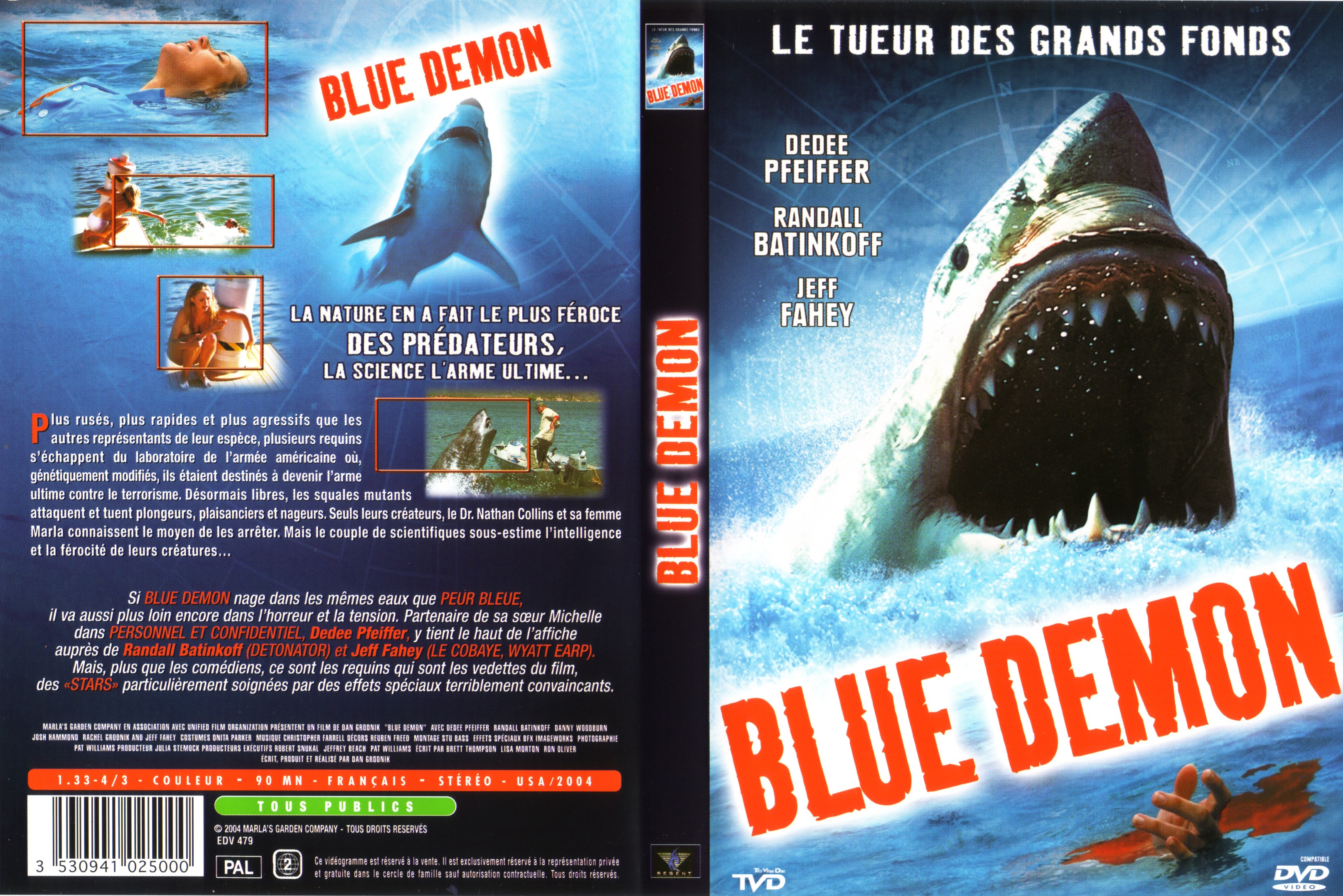 Jaquette DVD Blue demon