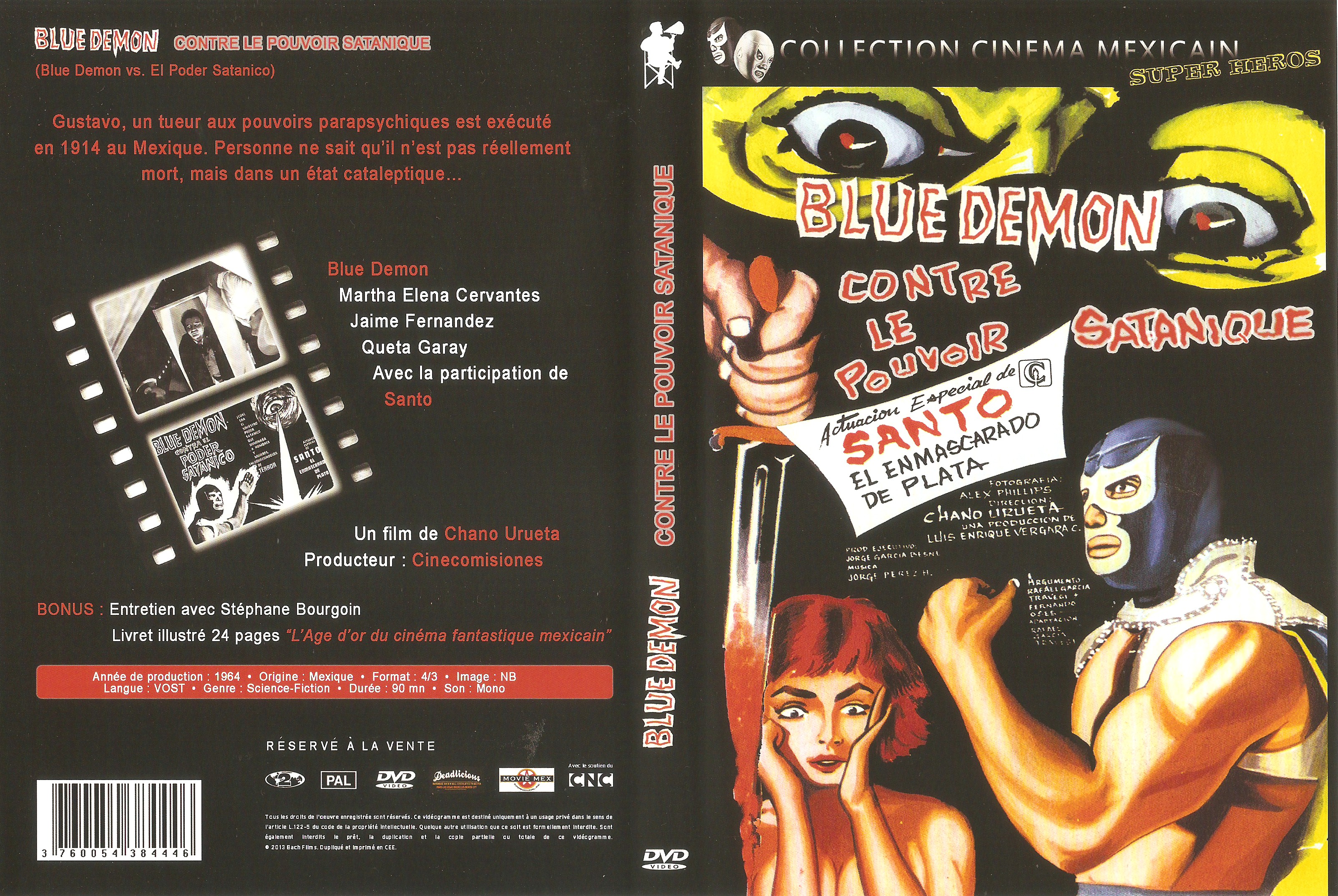 Jaquette DVD Blue demon contre le pouvoir satanique