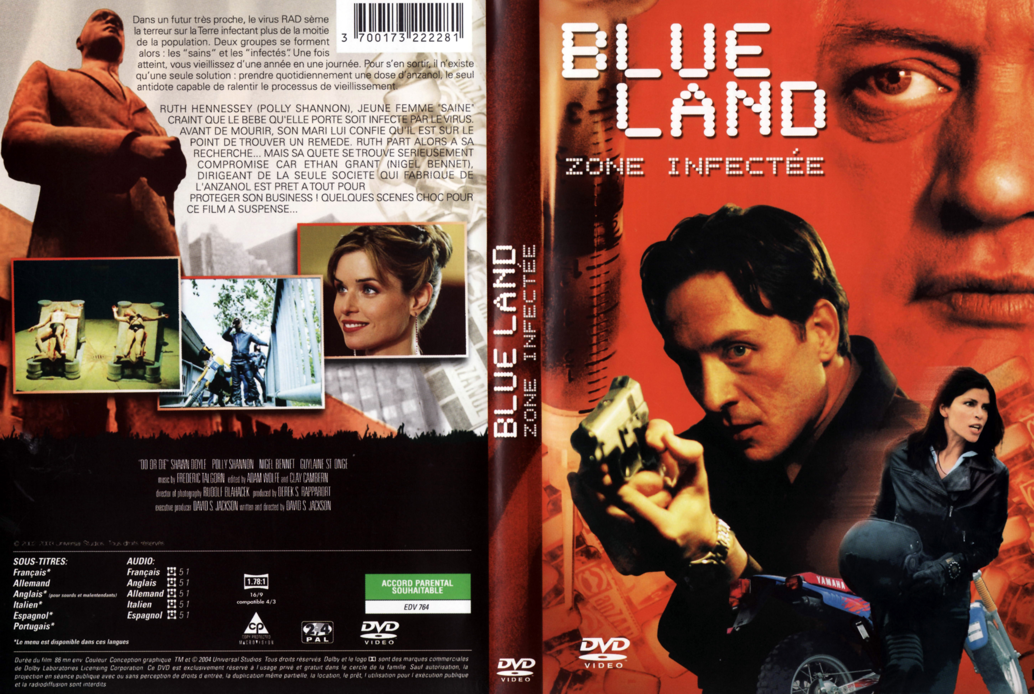 Jaquette DVD Blue land zone infecte