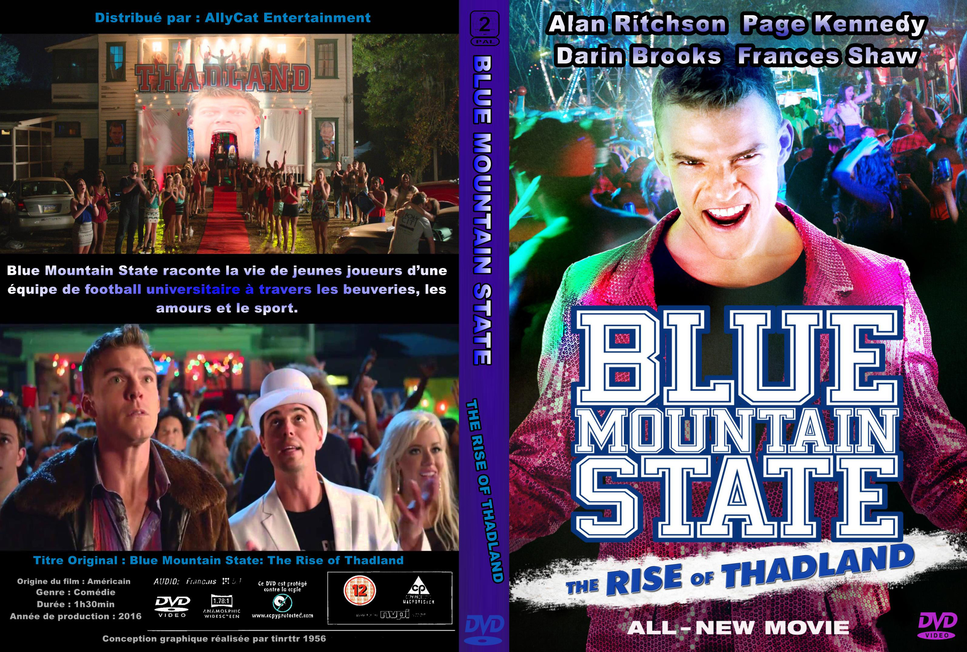 Jaquette DVD Blue mountain state custom