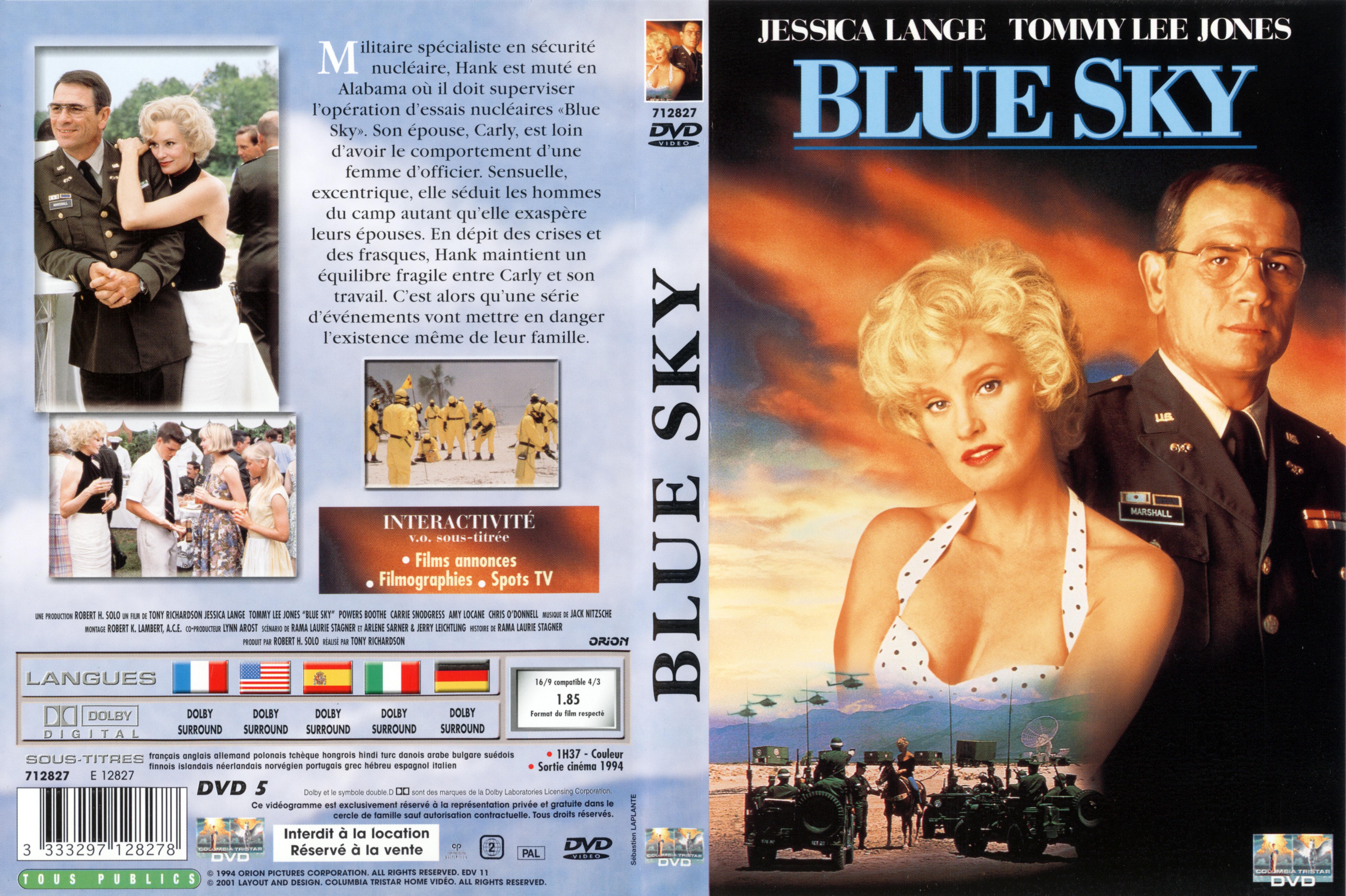 Jaquette DVD Blue sky