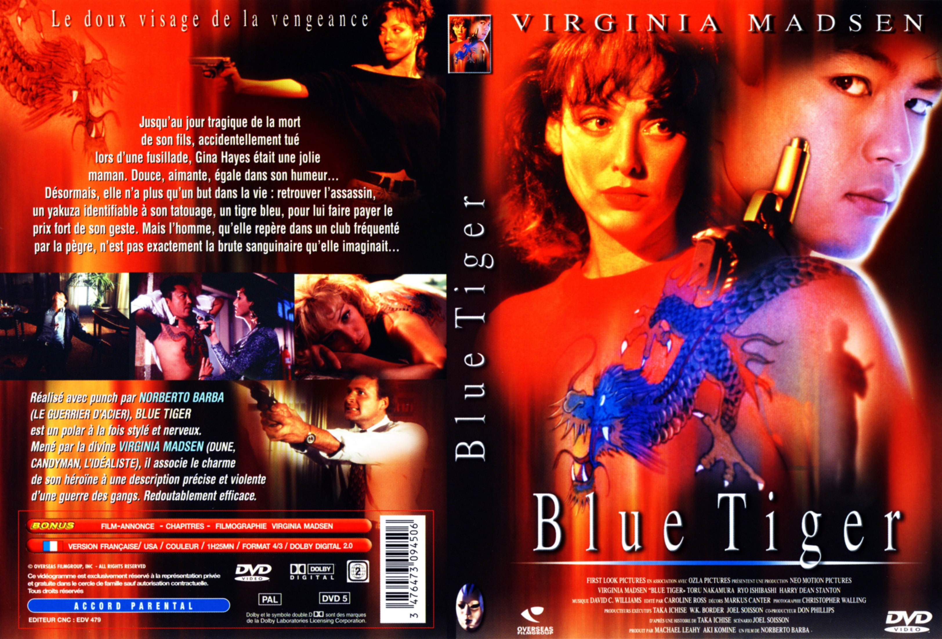 Jaquette DVD Blue tiger