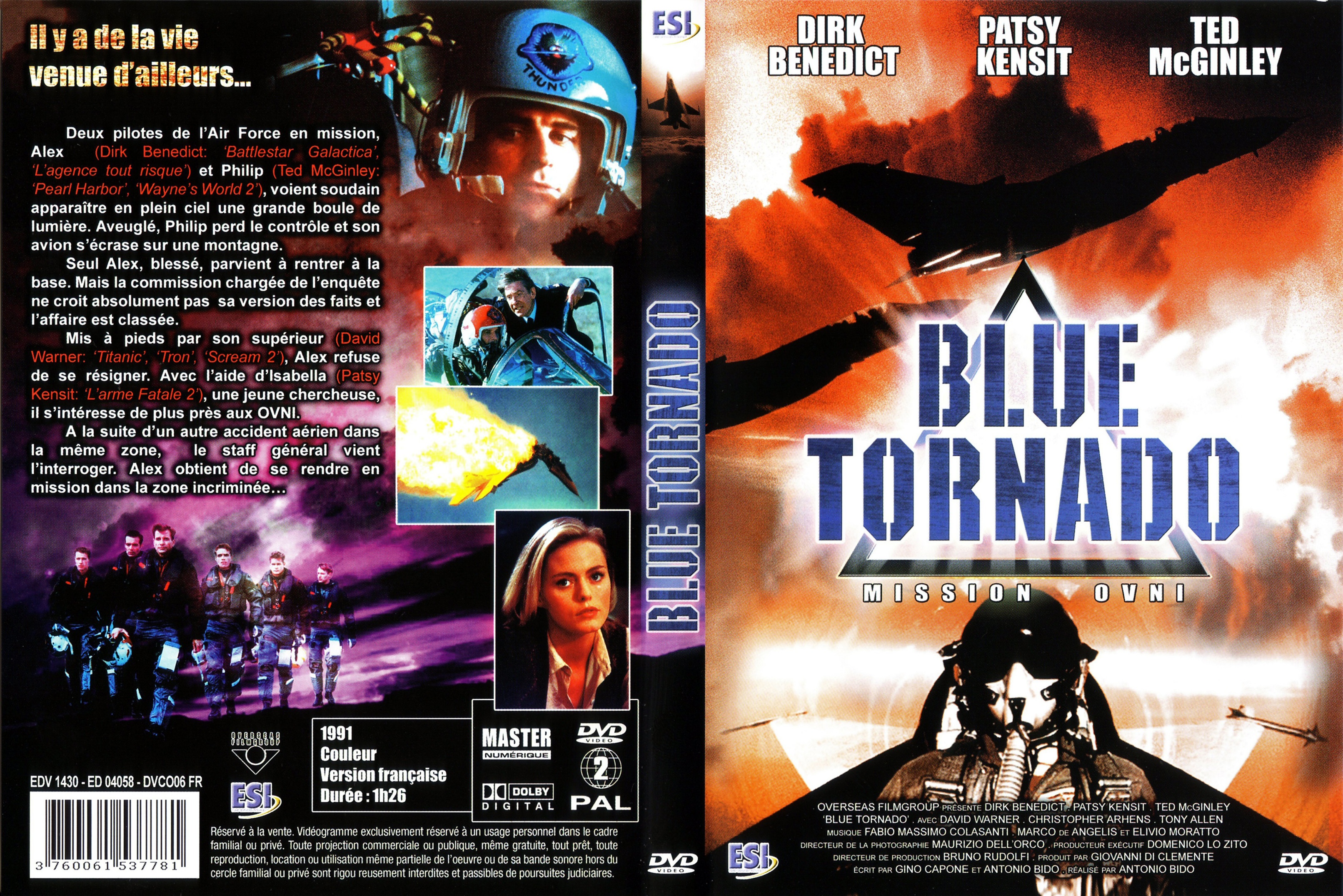 Jaquette DVD Blue tornado