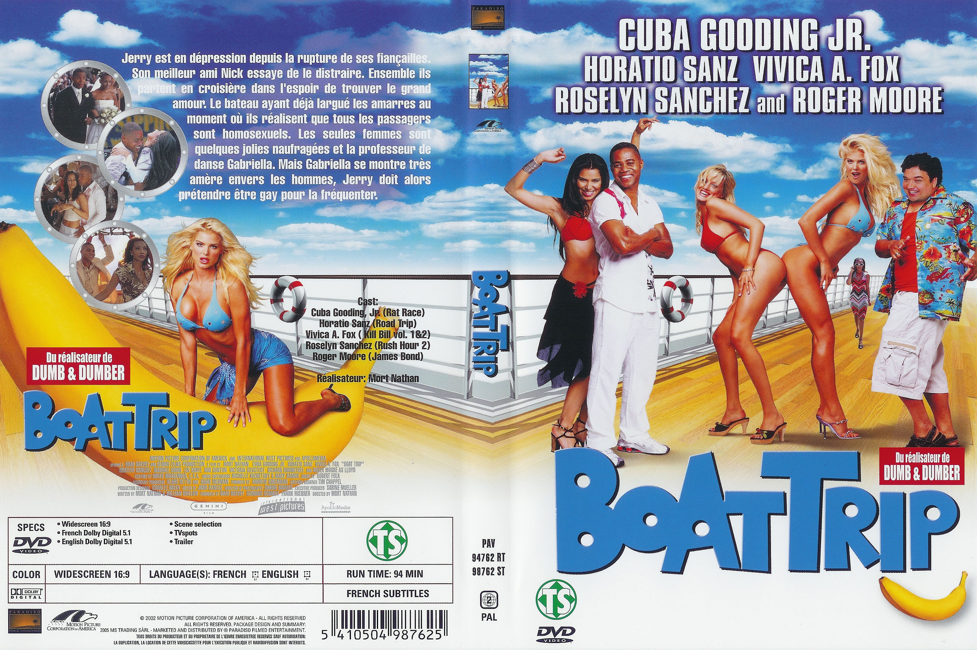 Jaquette DVD Boat trip