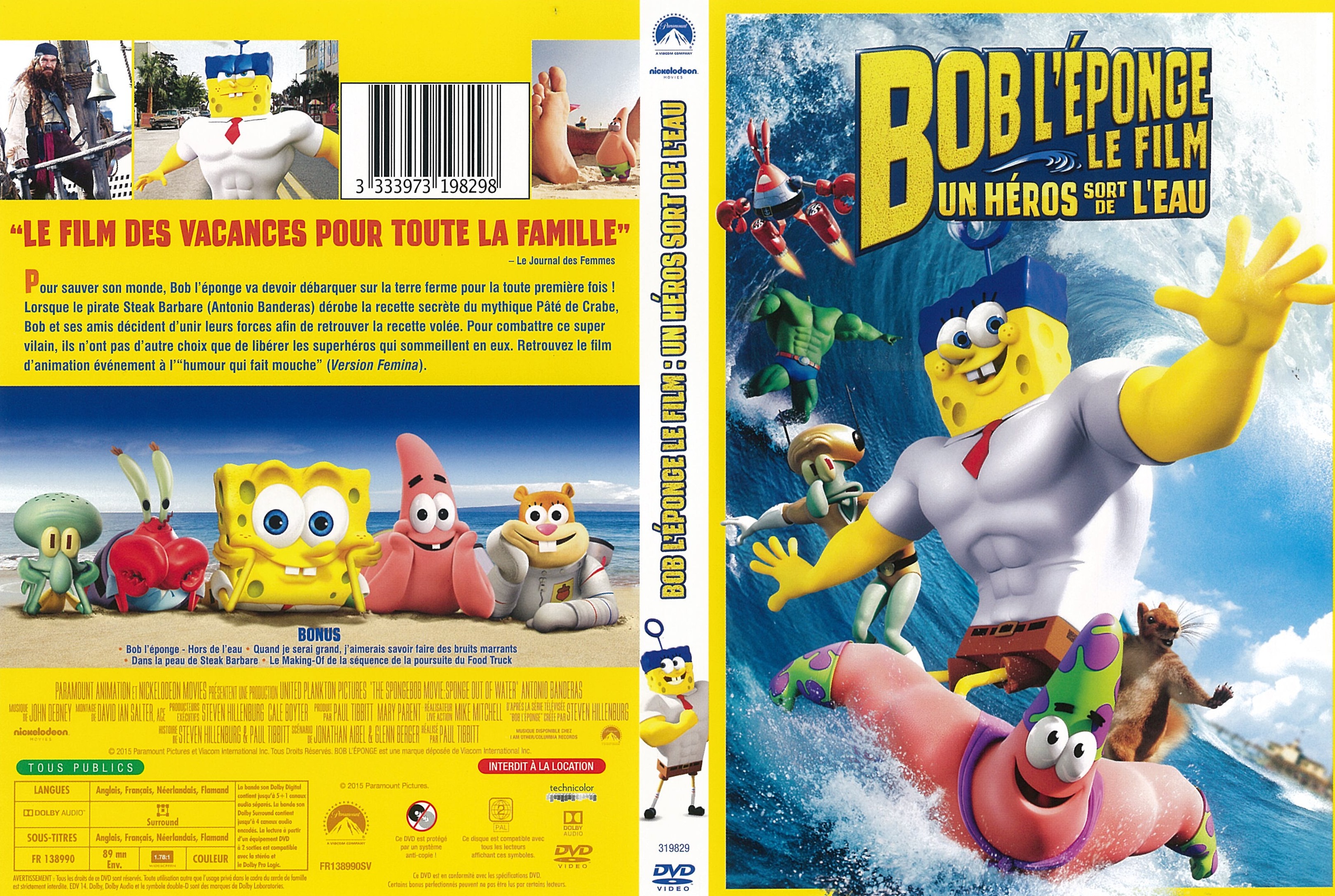 Jaquette DVD Bob l