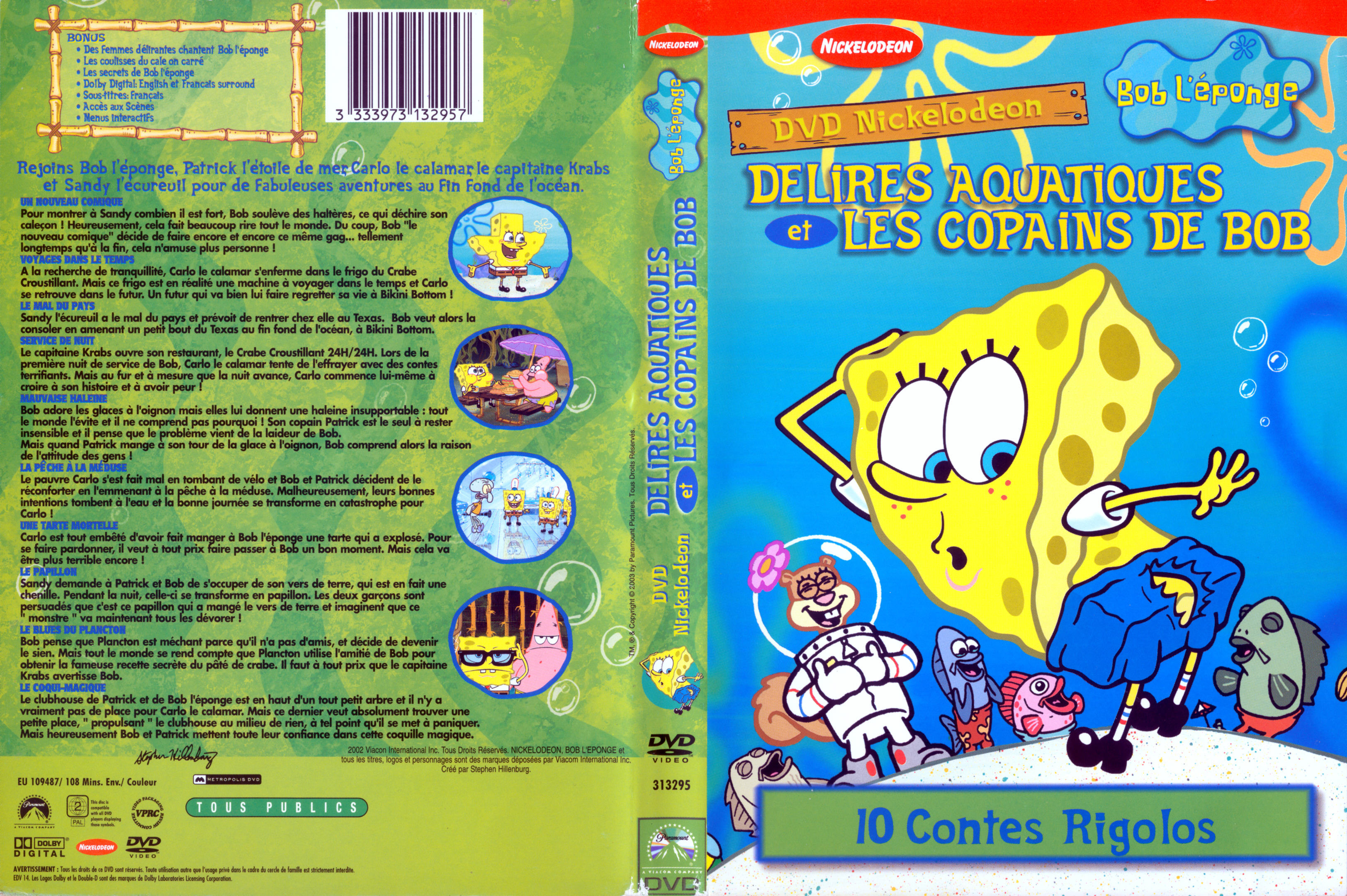 Jaquette DVD Bob l