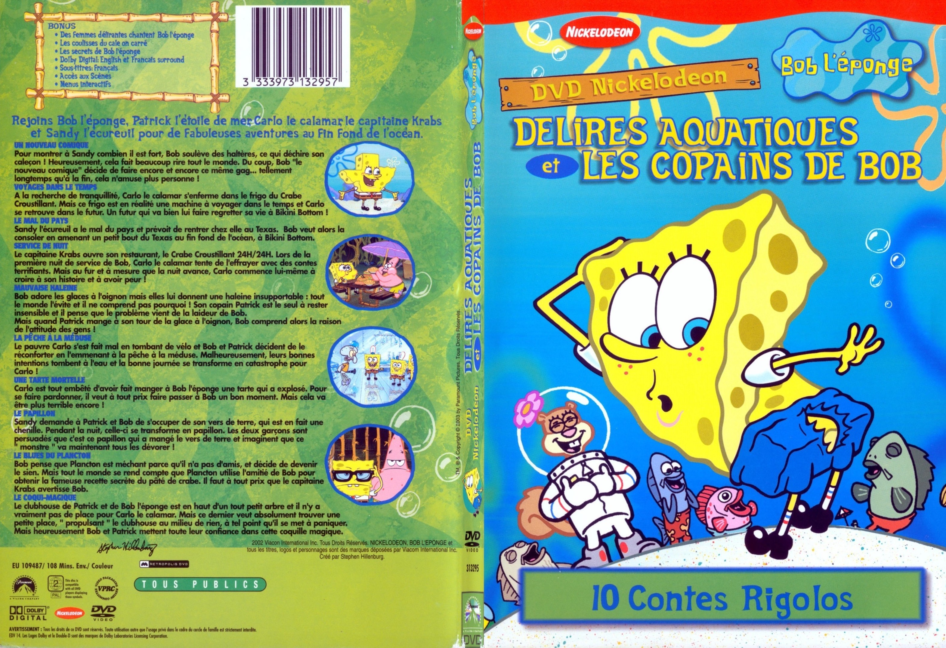 Jaquette DVD Bob l