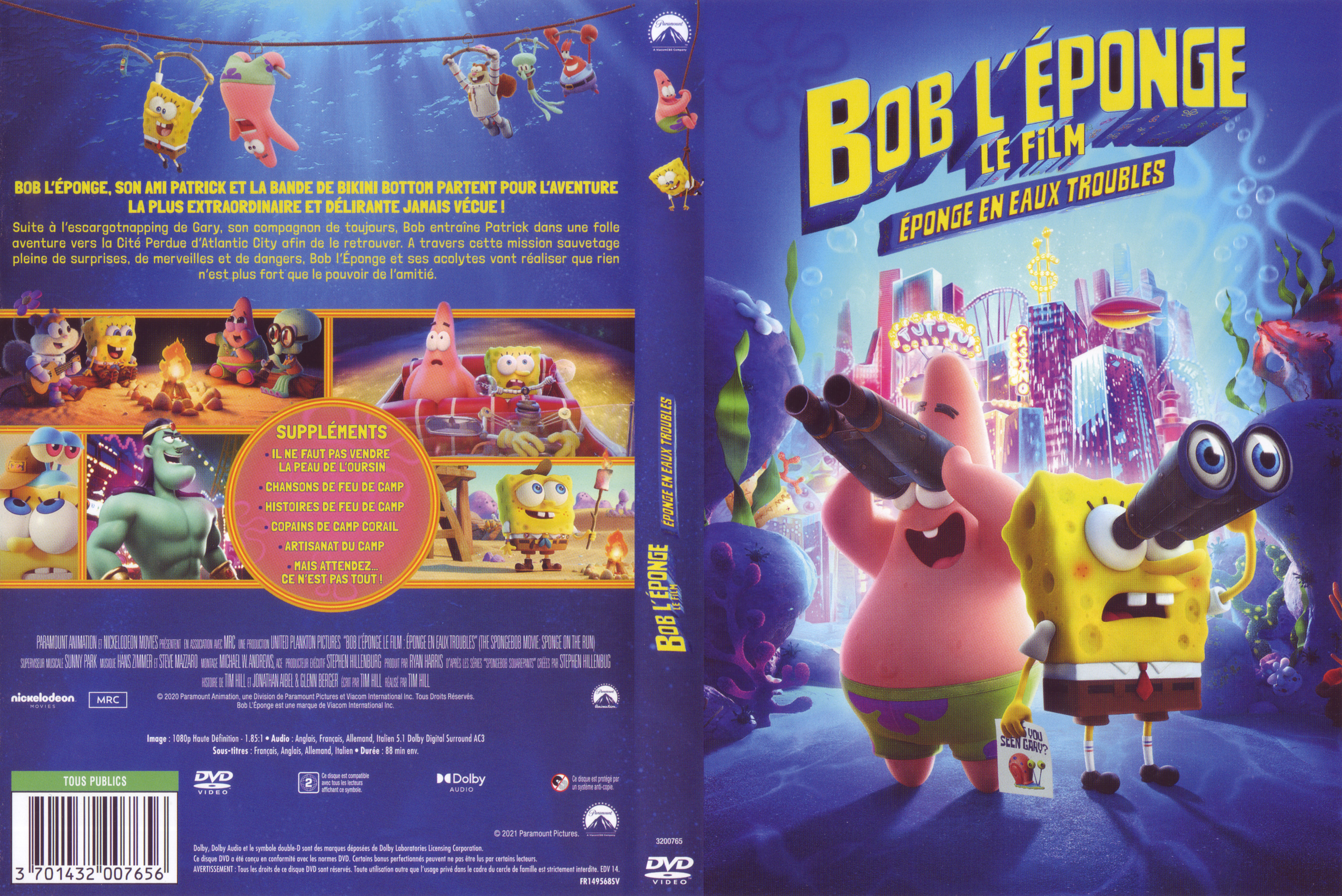 Jaquette DVD Bob l