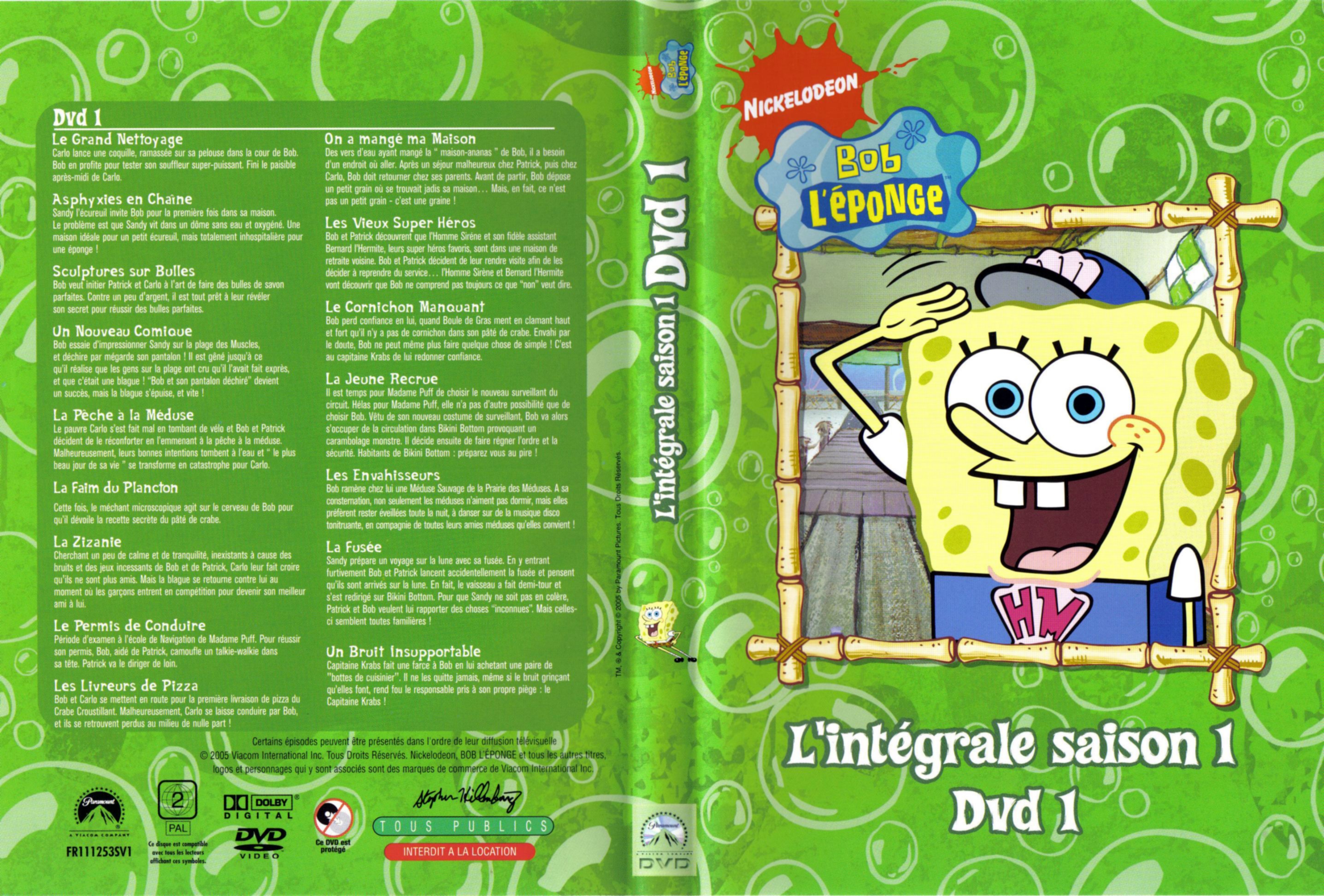 Jaquette DVD Bob l