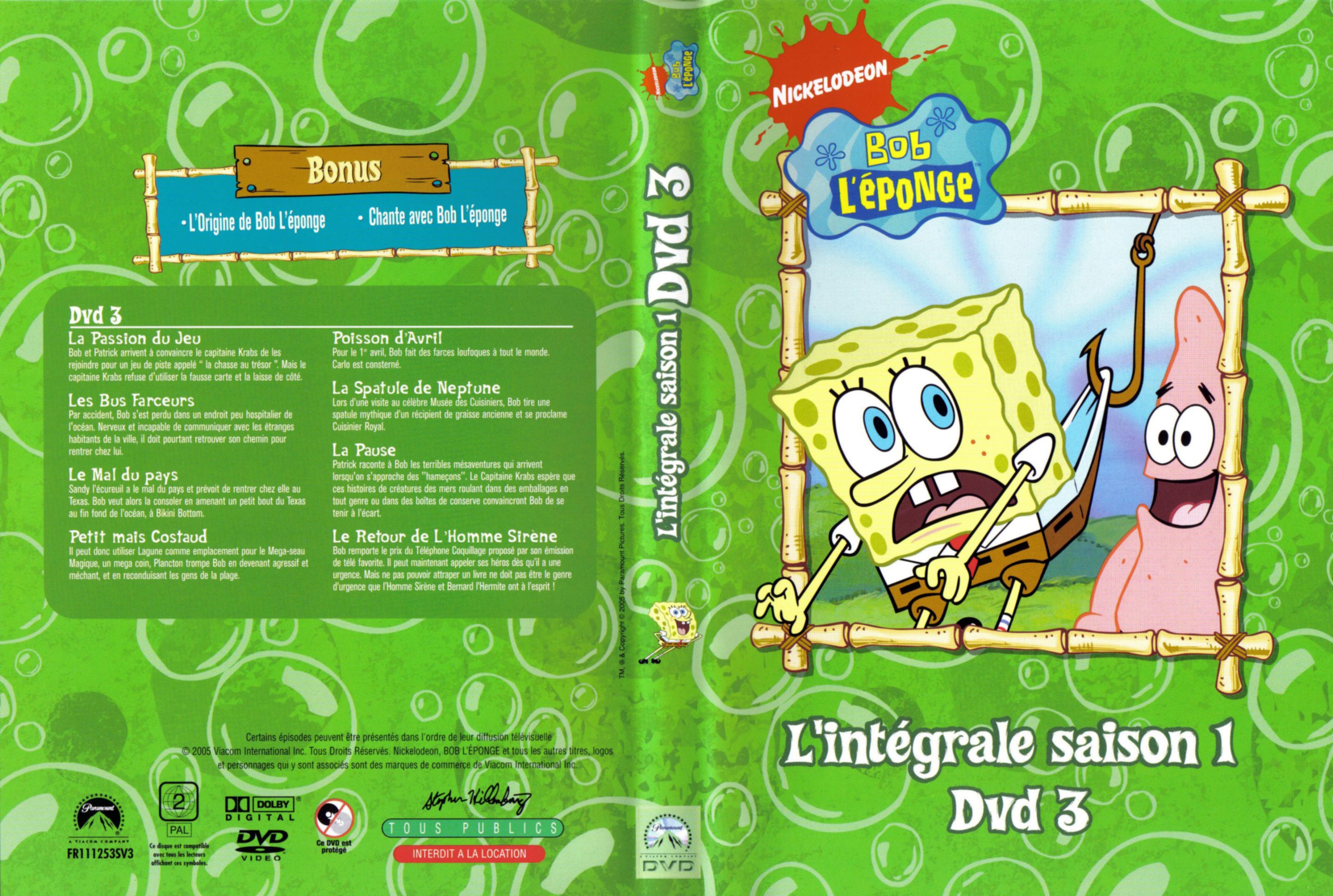 Jaquette DVD Bob l