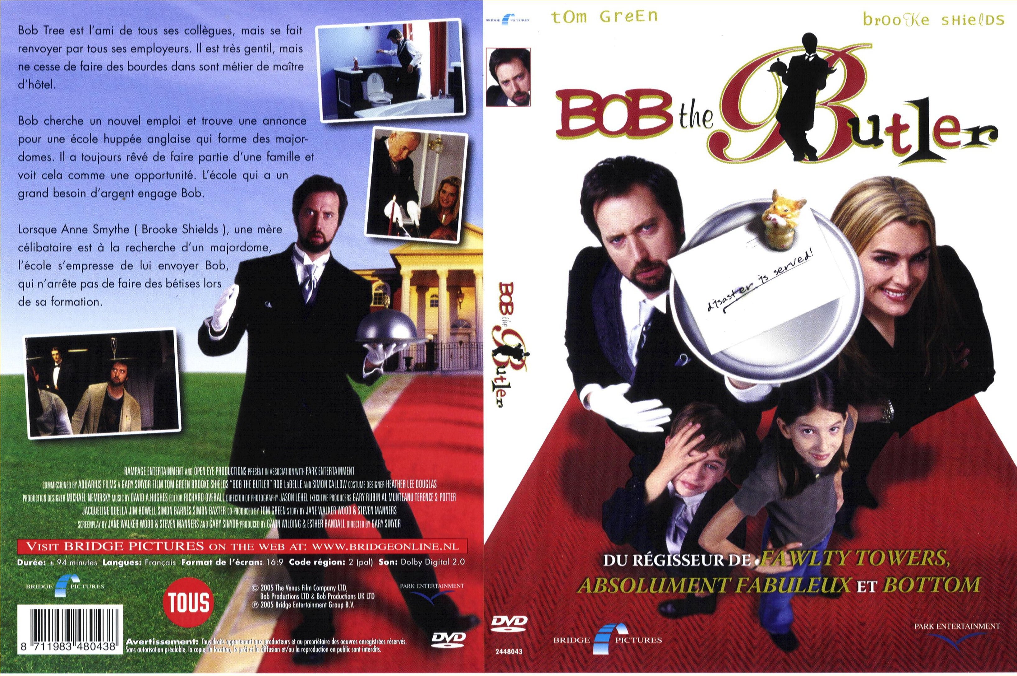 Jaquette DVD Bob the butler