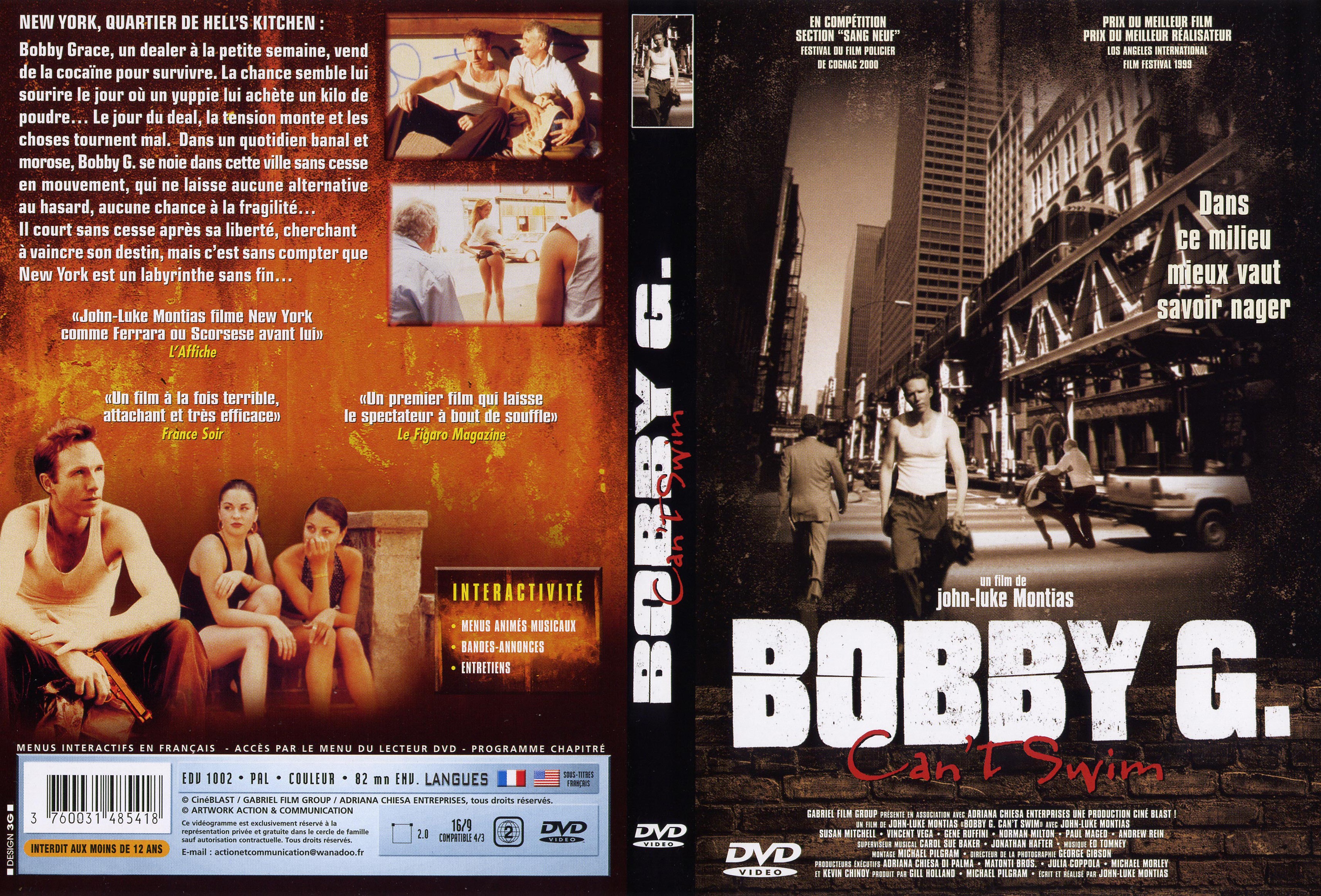 Jaquette DVD Bobby G