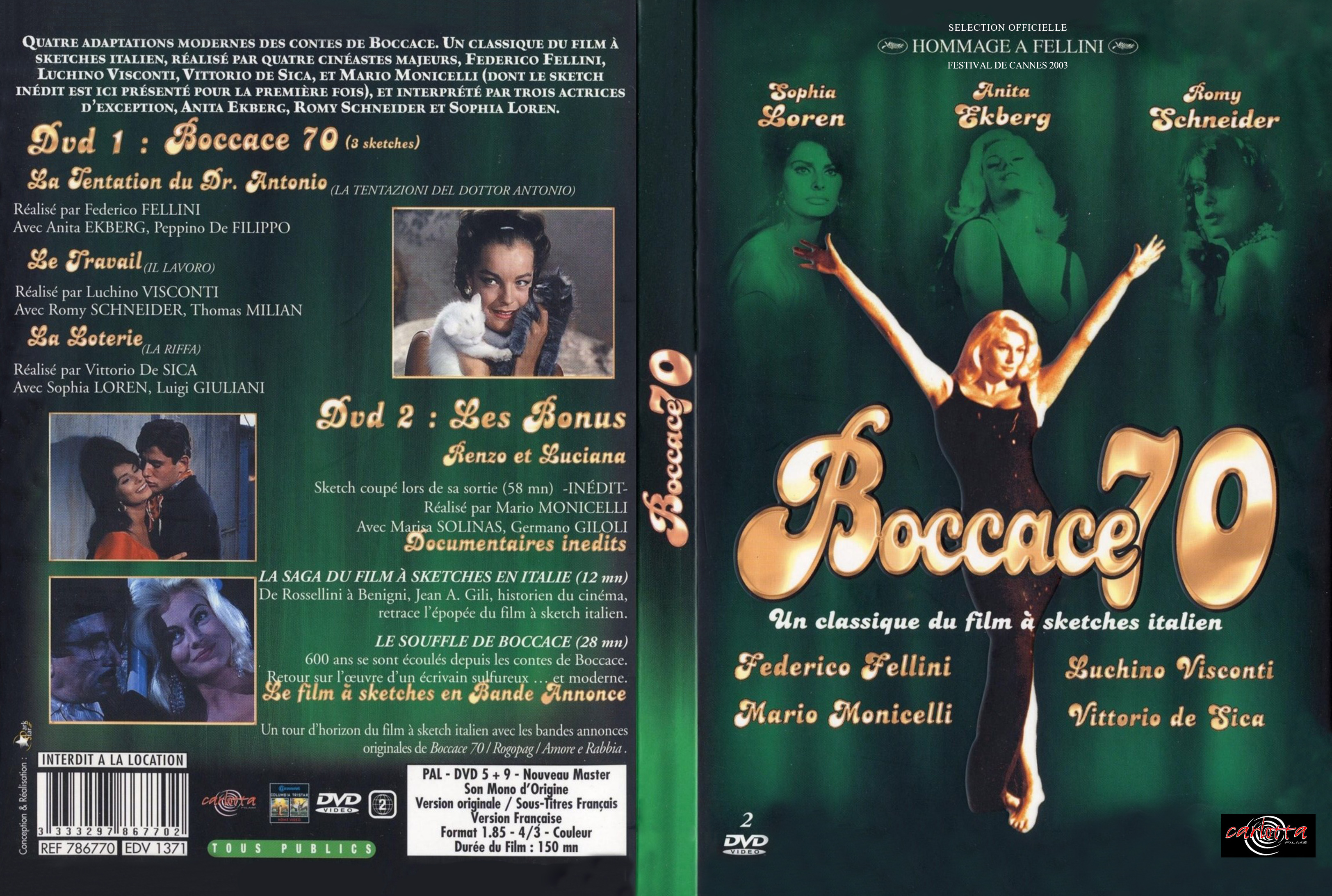 Jaquette DVD Boccace 70 v2