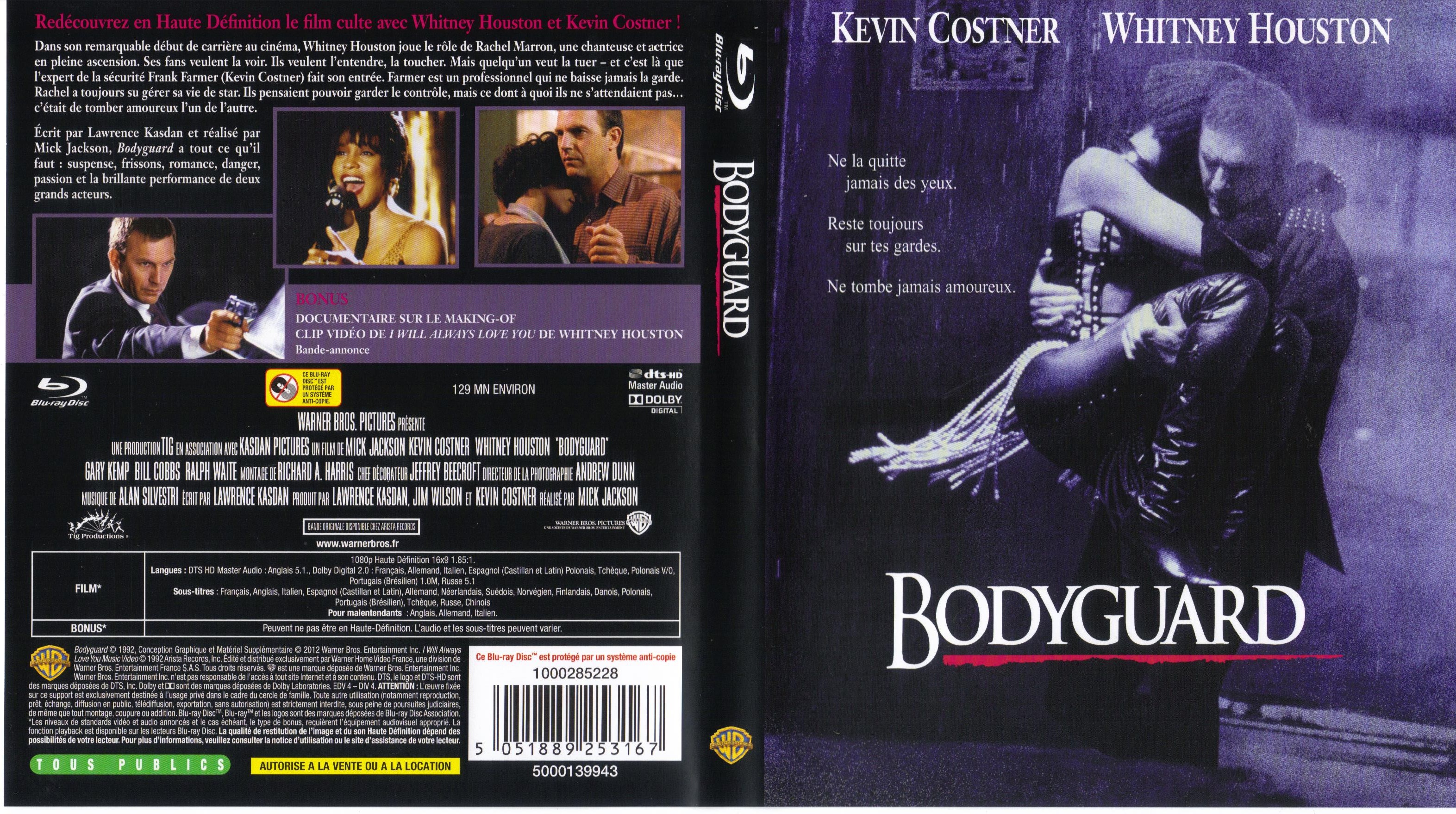 Jaquette DVD Bodyguard (BLU-RAY)