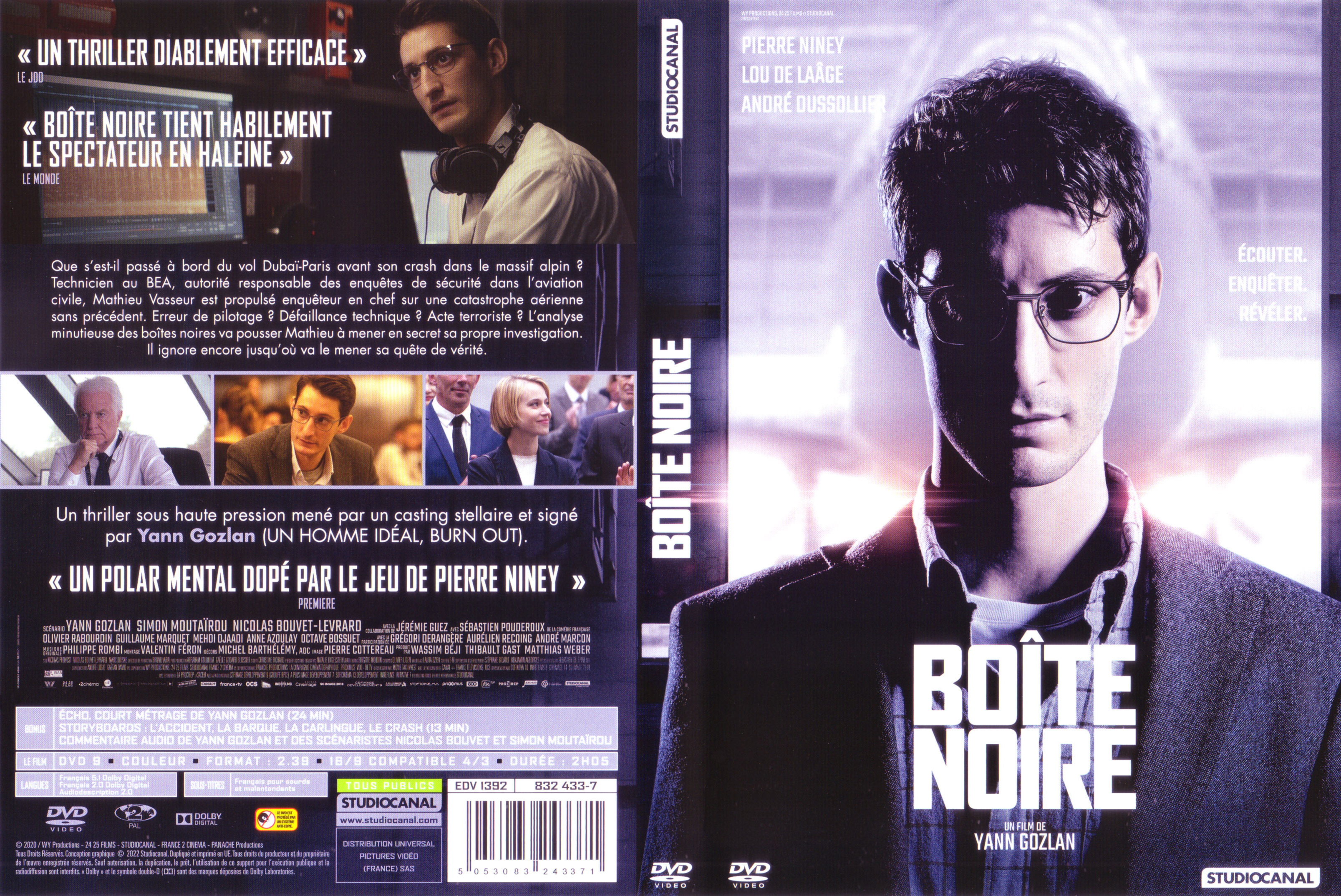 Jaquette DVD Boite Noire