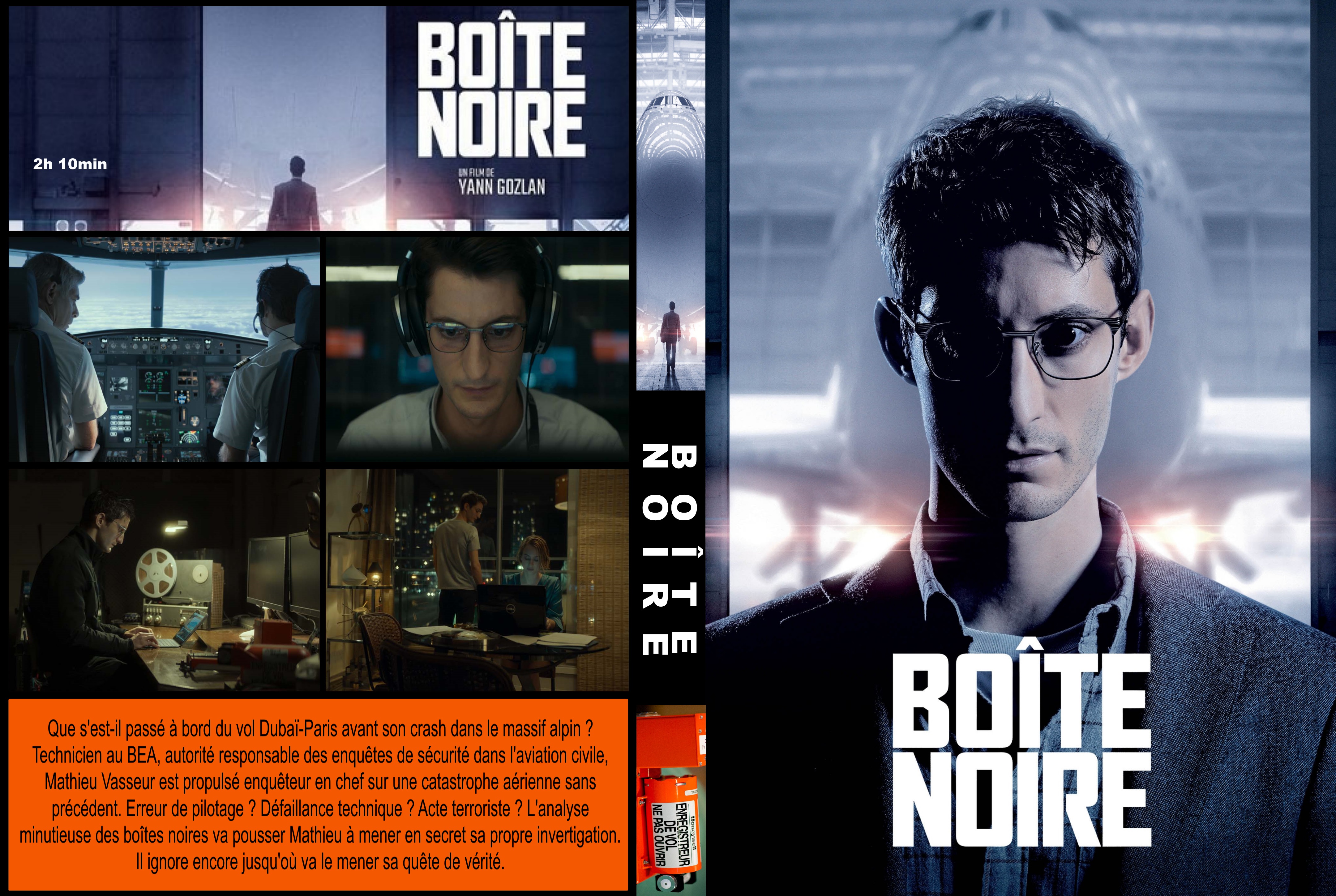 Jaquette DVD Boite Noire custom