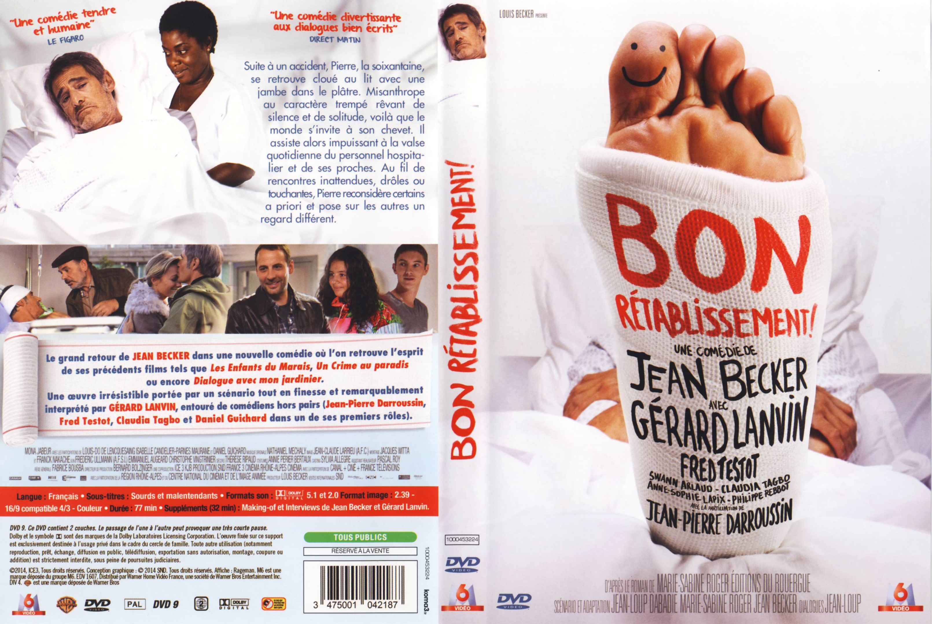 Jaquette DVD Bon Rtablissement