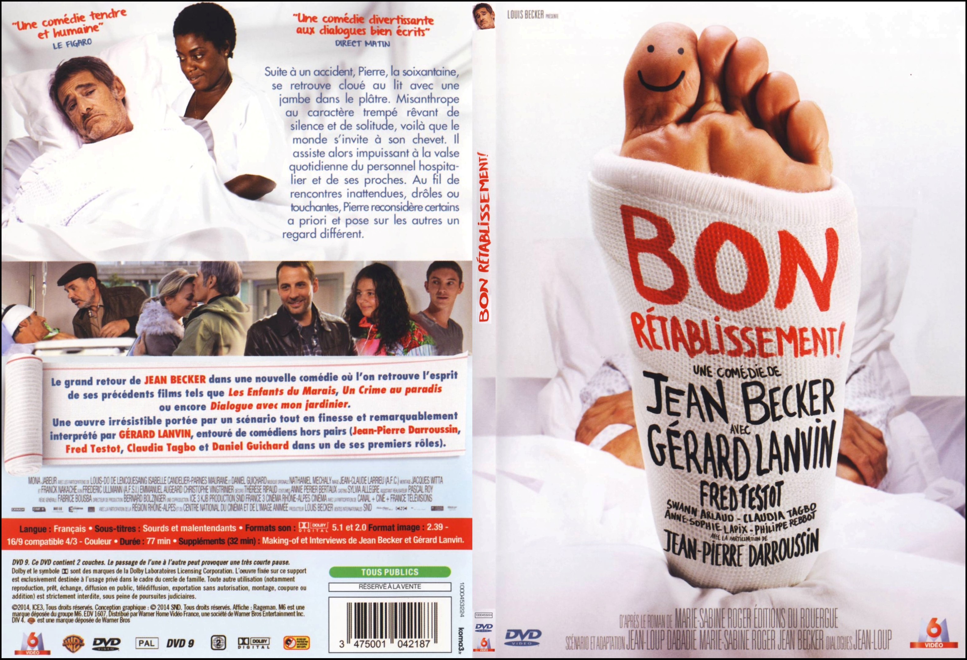 Jaquette DVD Bon Rtablissement - SLIM