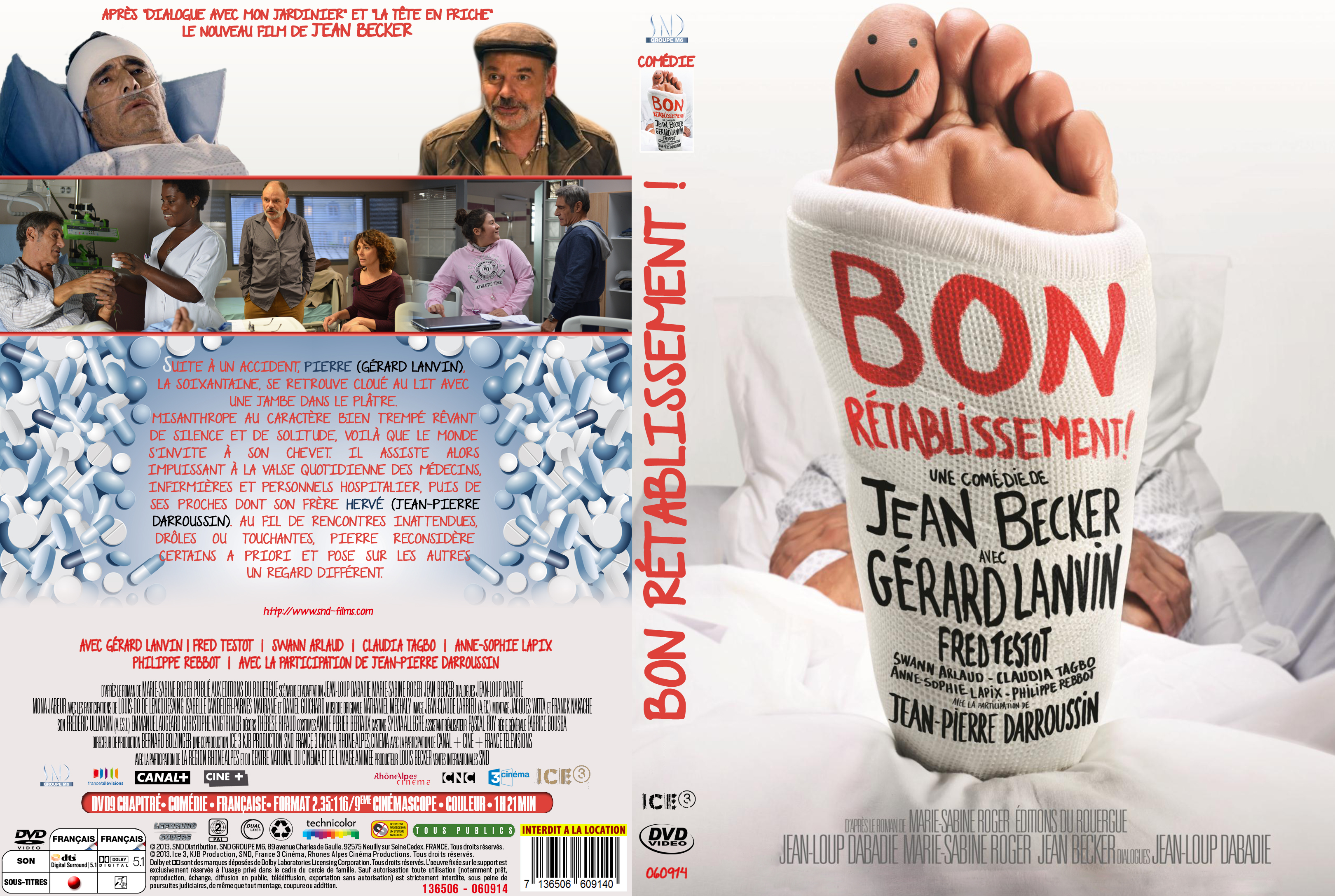 Jaquette DVD Bon Rtablissement custom