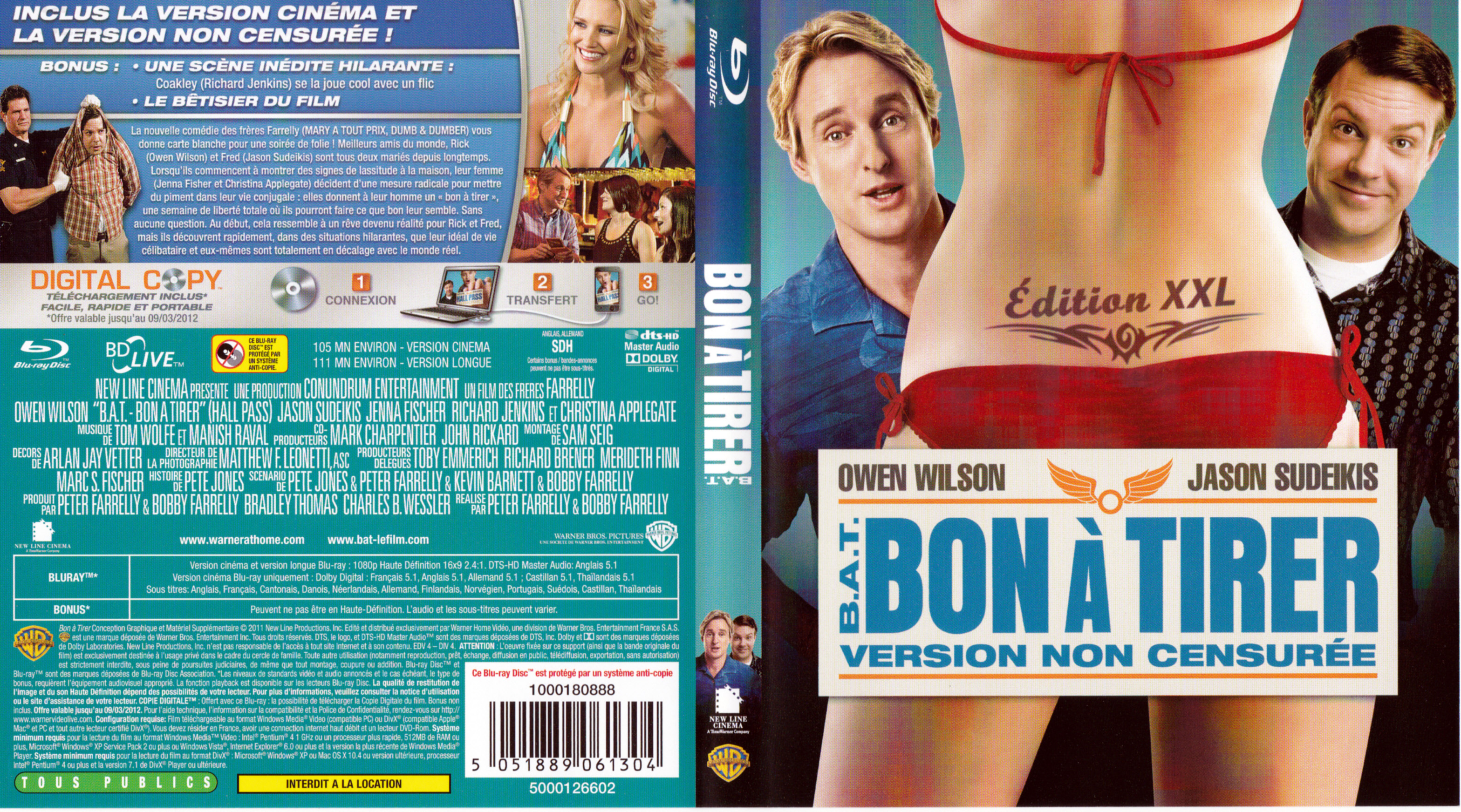 Jaquette DVD Bon  tirer (BLU-RAY)
