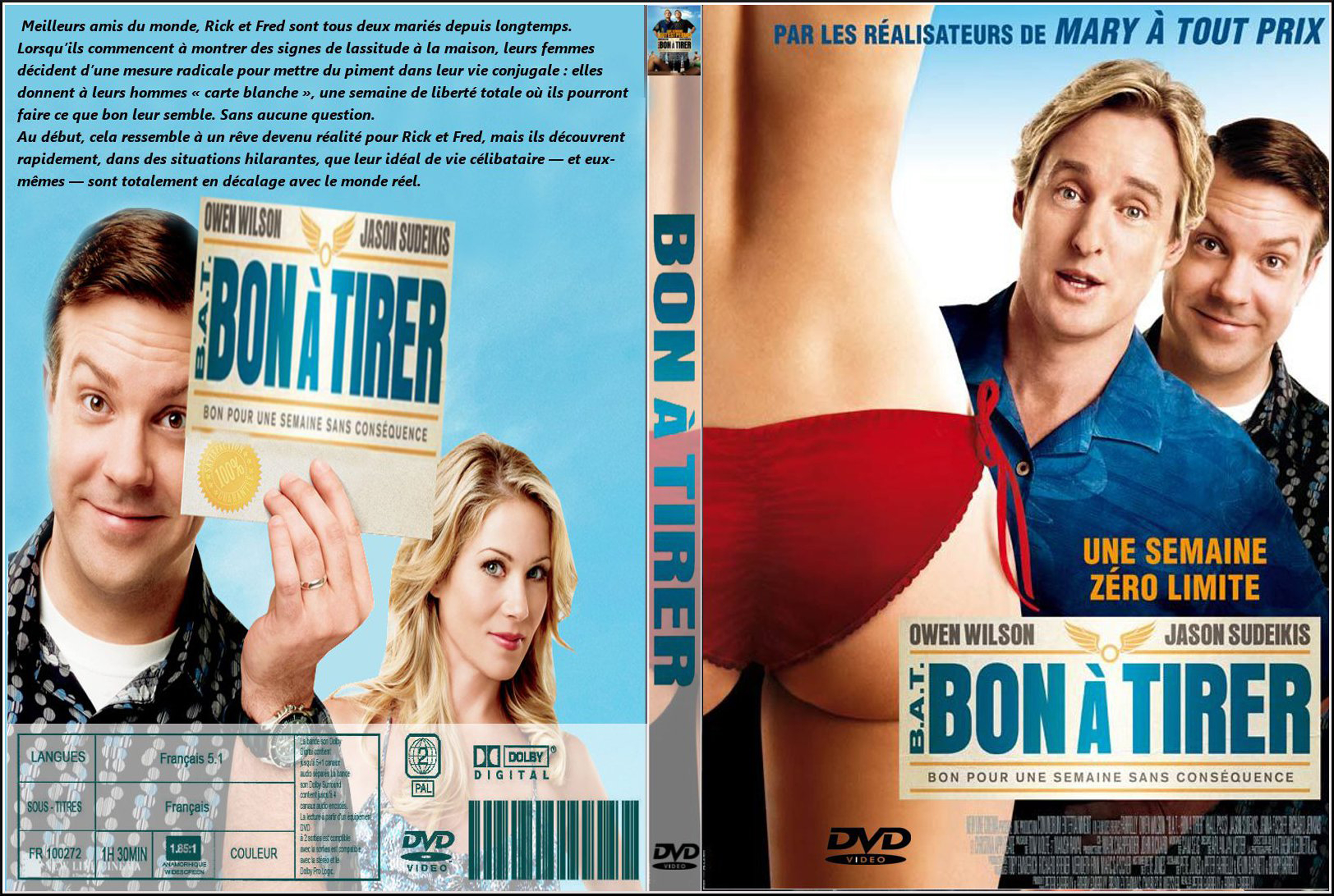 Jaquette DVD Bon  tirer custom