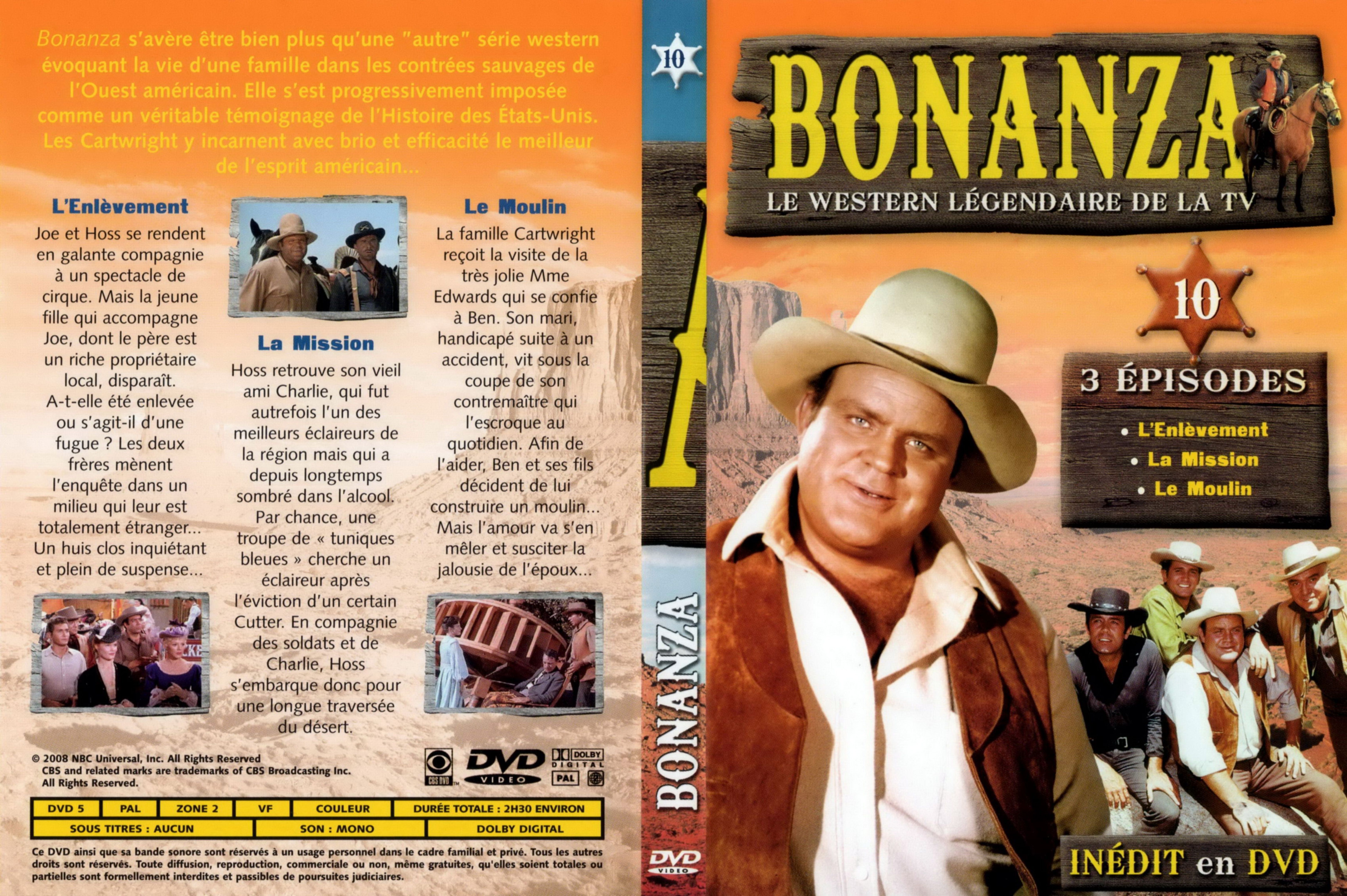 Jaquette DVD Bonanza vol 10