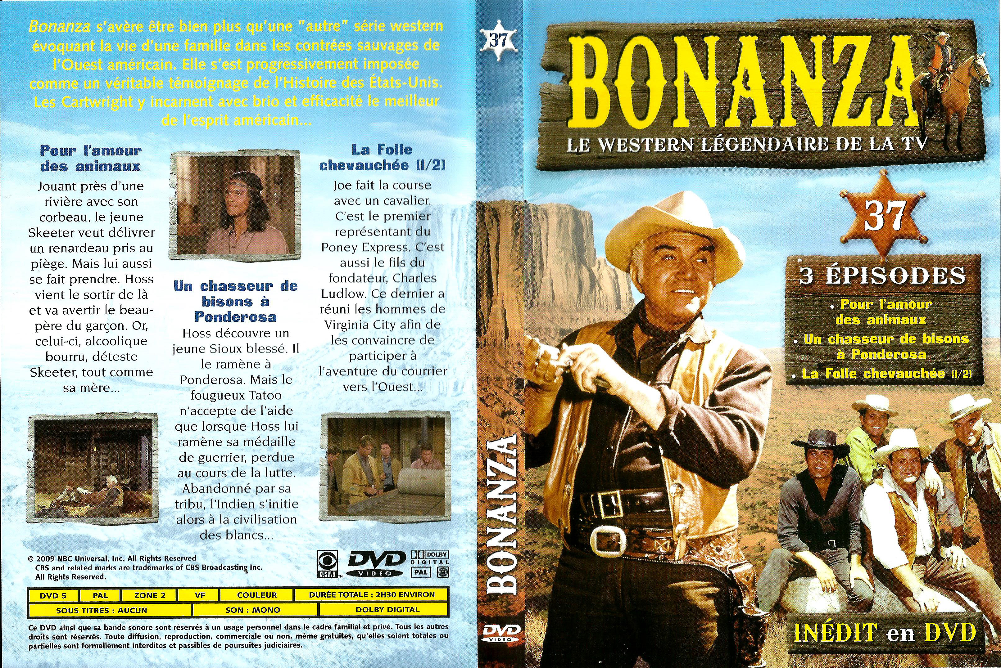 Jaquette DVD Bonanza vol 37