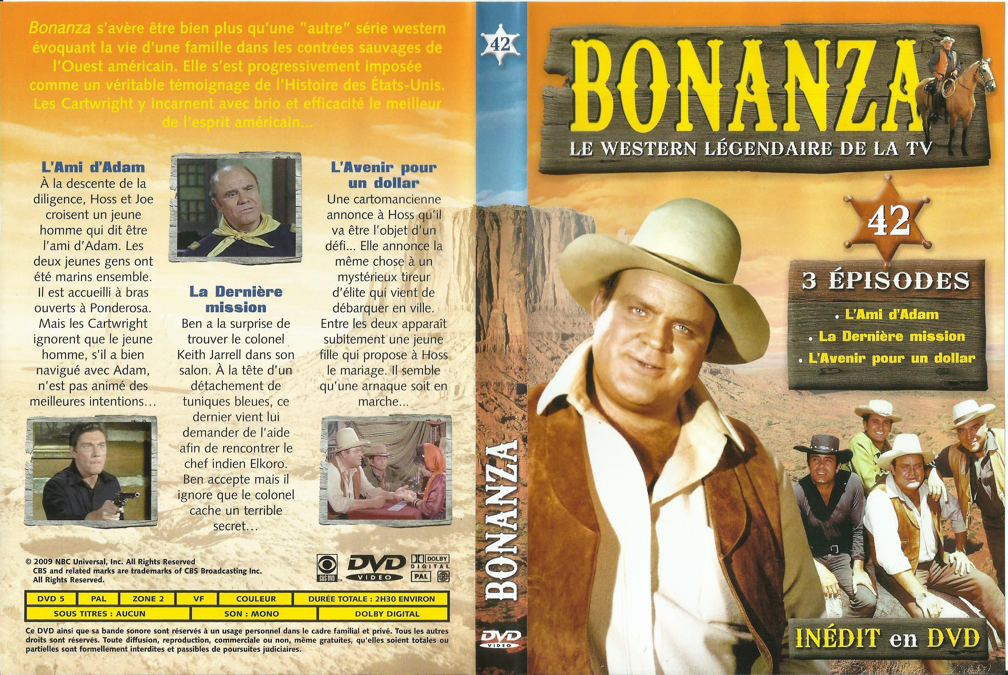 Jaquette DVD Bonanza vol 42