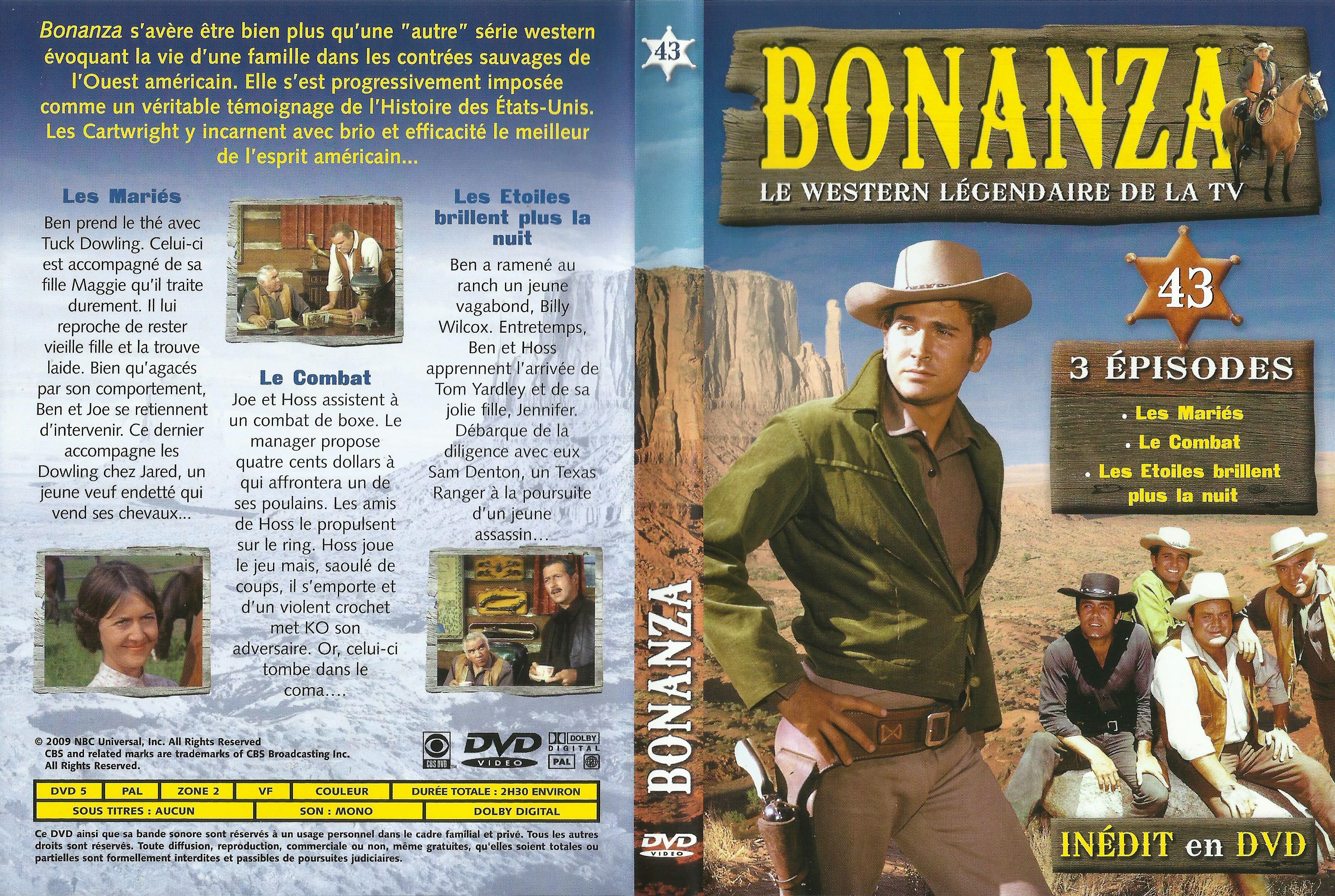 Jaquette DVD Bonanza vol 43