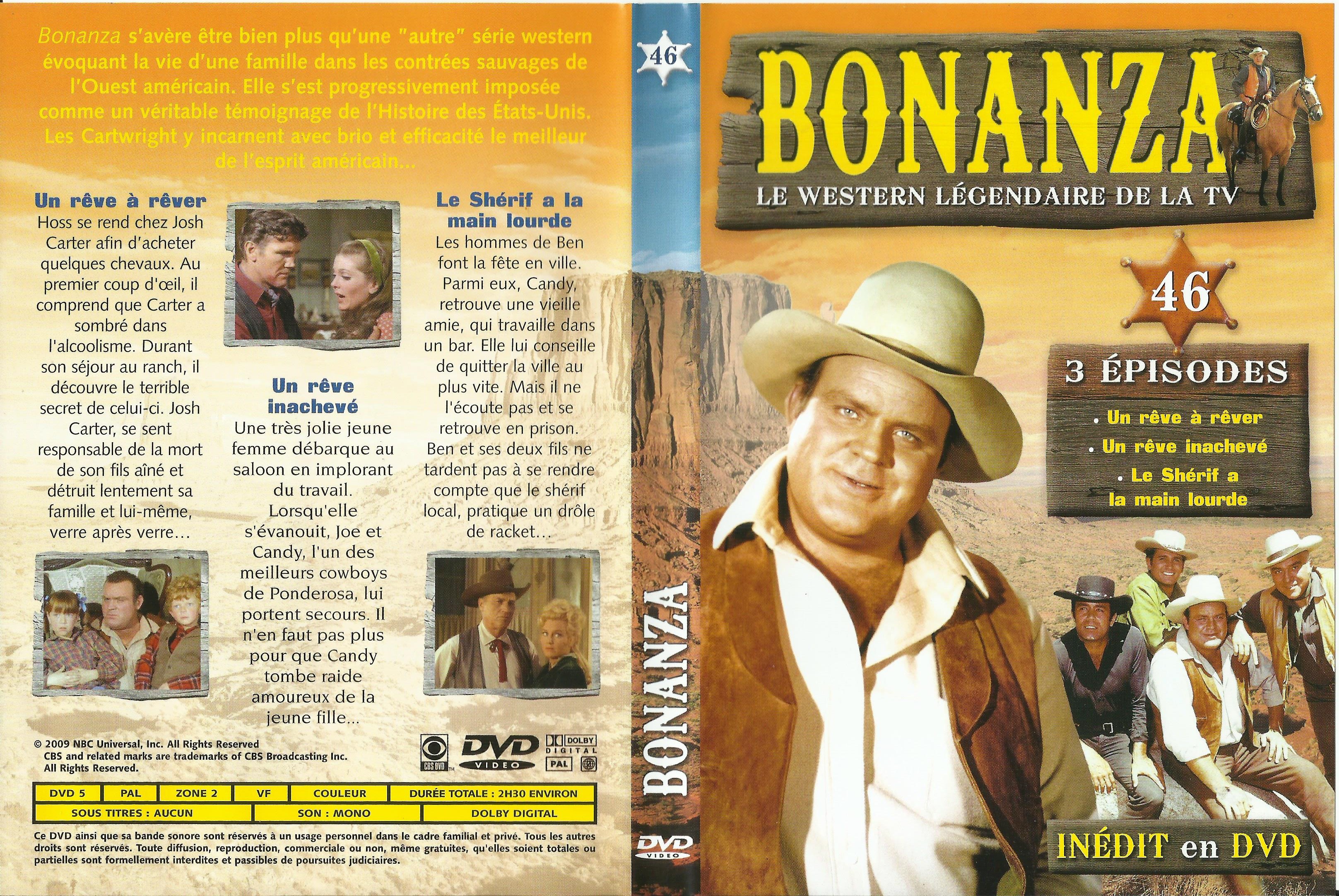 Jaquette DVD Bonanza vol 46